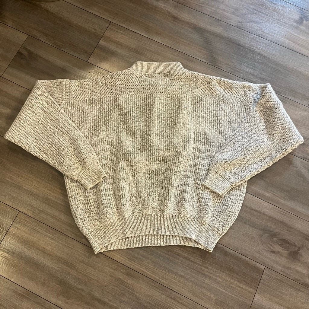 Eddie Bauer Vintage Eddie Bauer Cream Casual Sweater Men Large Size US L / EU 52-54 / 3 - 6 Thumbnail