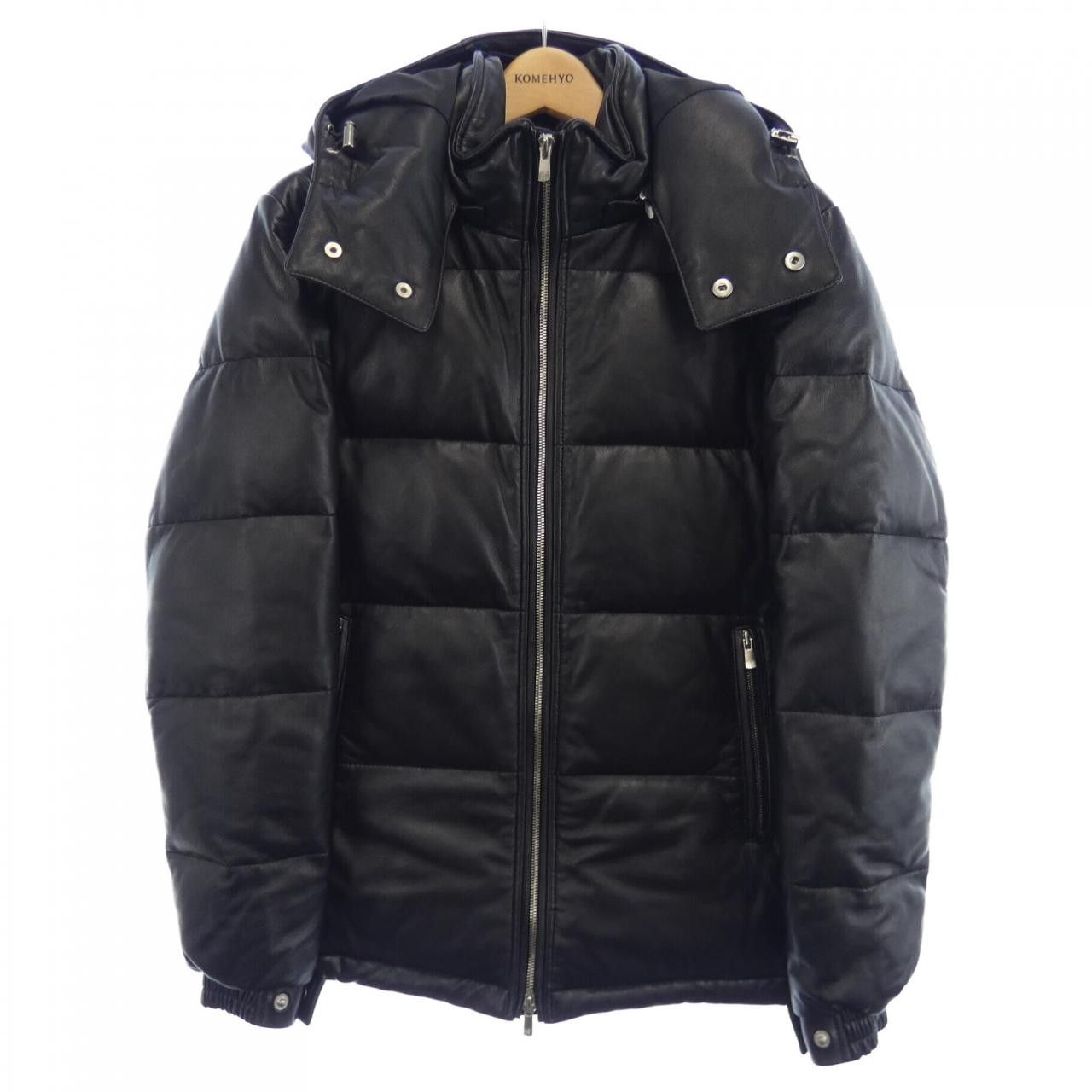 Other Other KATHARINE HAMNETT Leather Down Jacket Leather Outerwear DUTY FREE for USA Size ONE SIZE - 1 Thumbnail