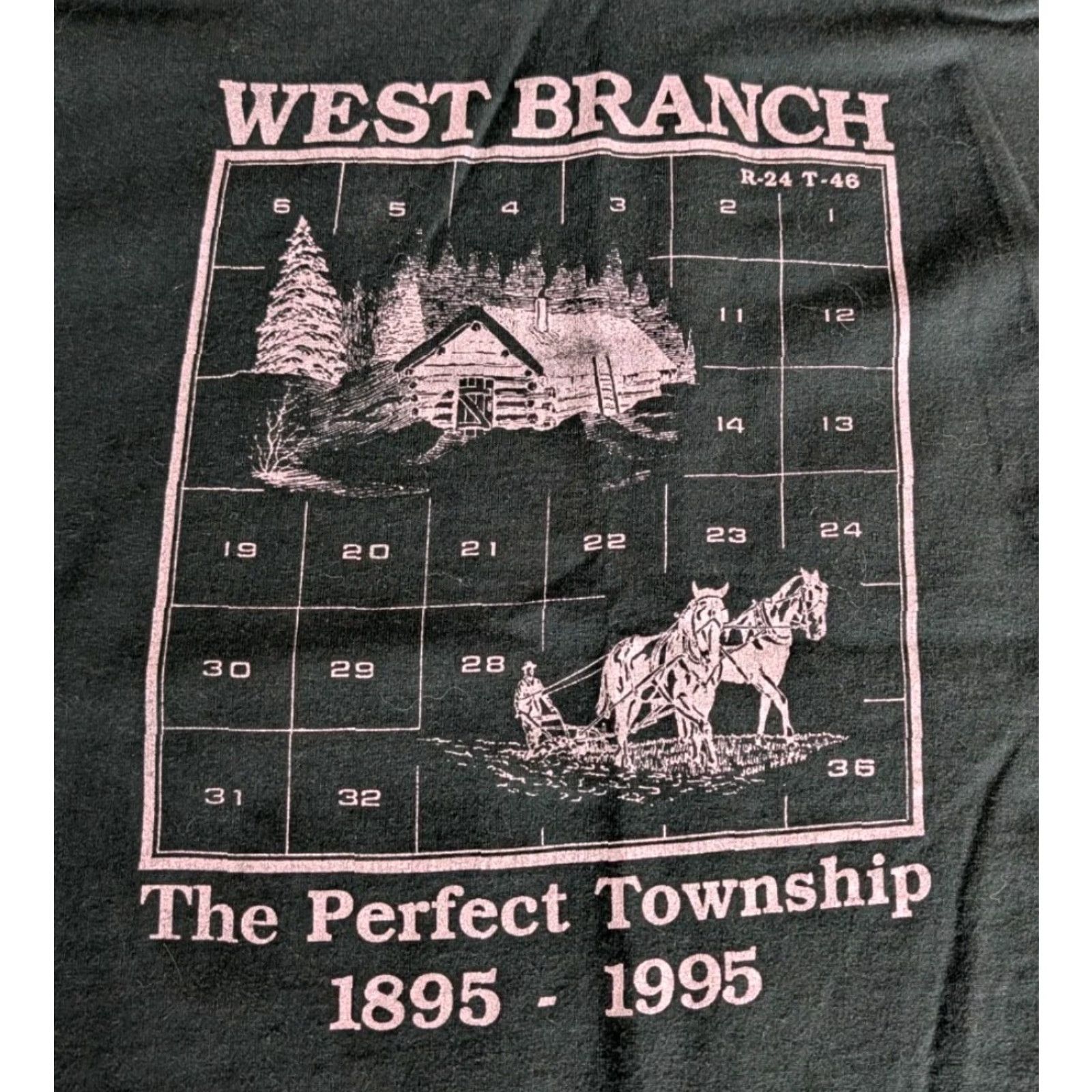 Vintage VINTAGE West Branch Michigan Perfect Township Centennial Tee Shirt USA Made 2XL EUC Size US XXL / EU 58 / 5 - 2 Thumbnail