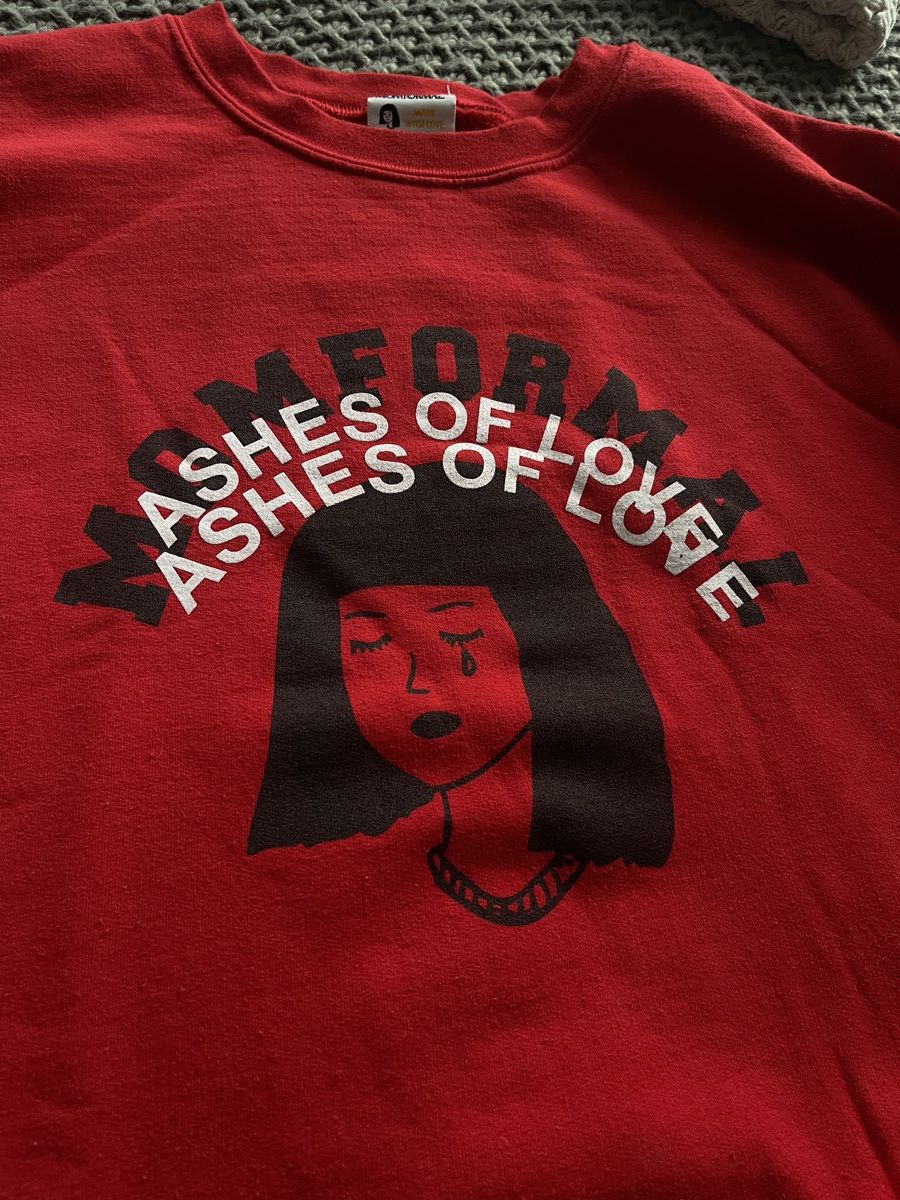 Japanese Brand Momformal ‘Ashes of Love’ Crewneck Size US XL / EU 56 / 4 - 2 Thumbnail