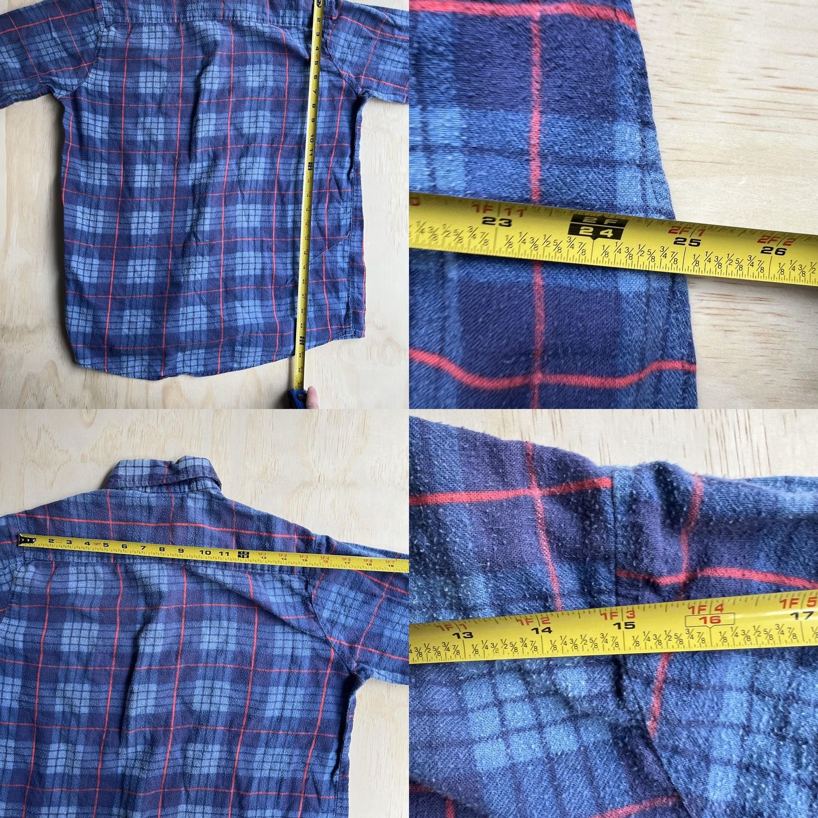 Vintage VINTAGE Ozark Trail Shirt Mens L Blue Plaid Flannel Long Sleeve Button-Up Size US L / EU 52-54 / 3 - 8 Thumbnail