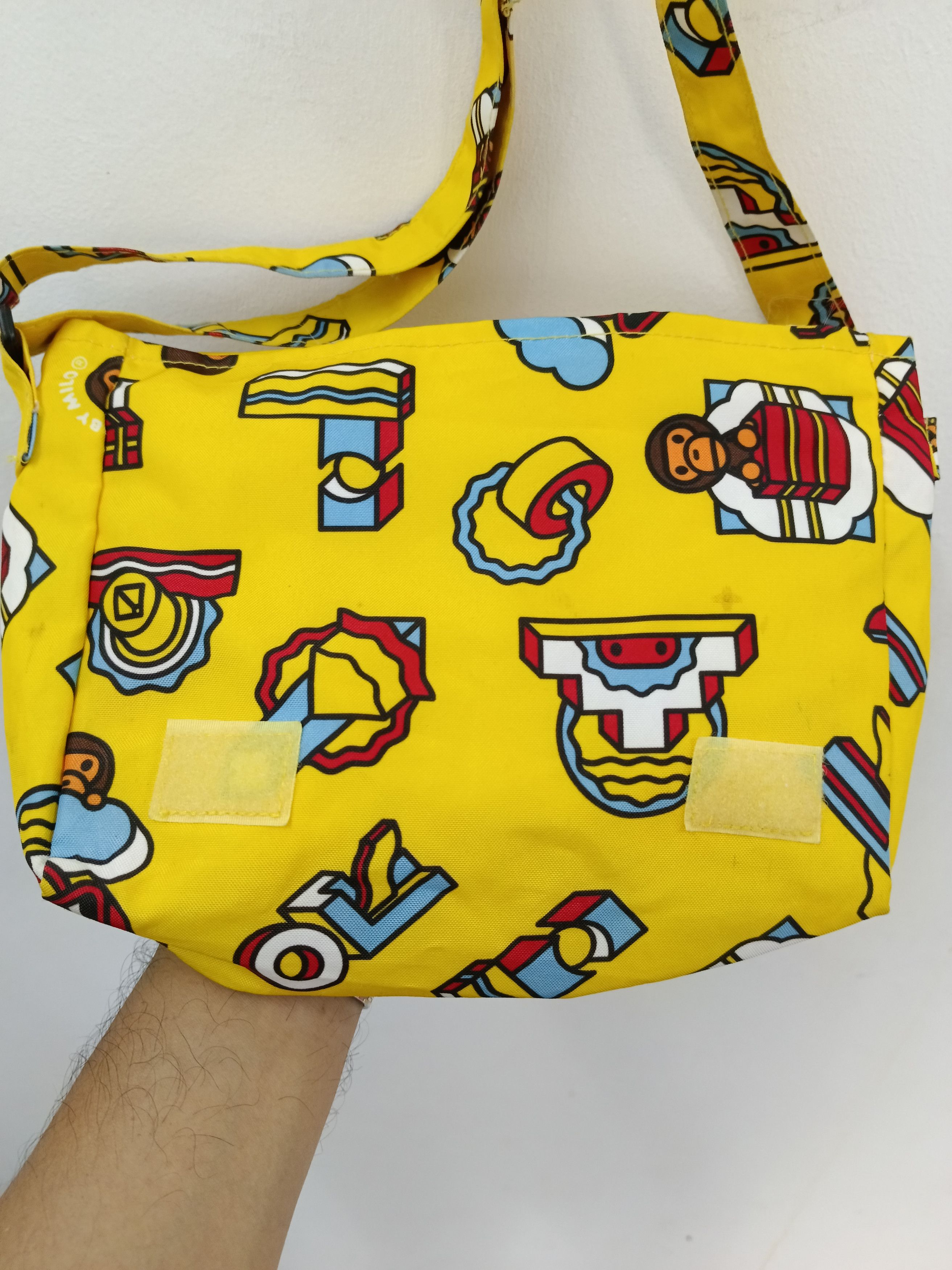 Bape BAPE Kids Baby Milo "Milo Block" Mini Shoulder Sling Bag Size ONE SIZE - 5 Thumbnail