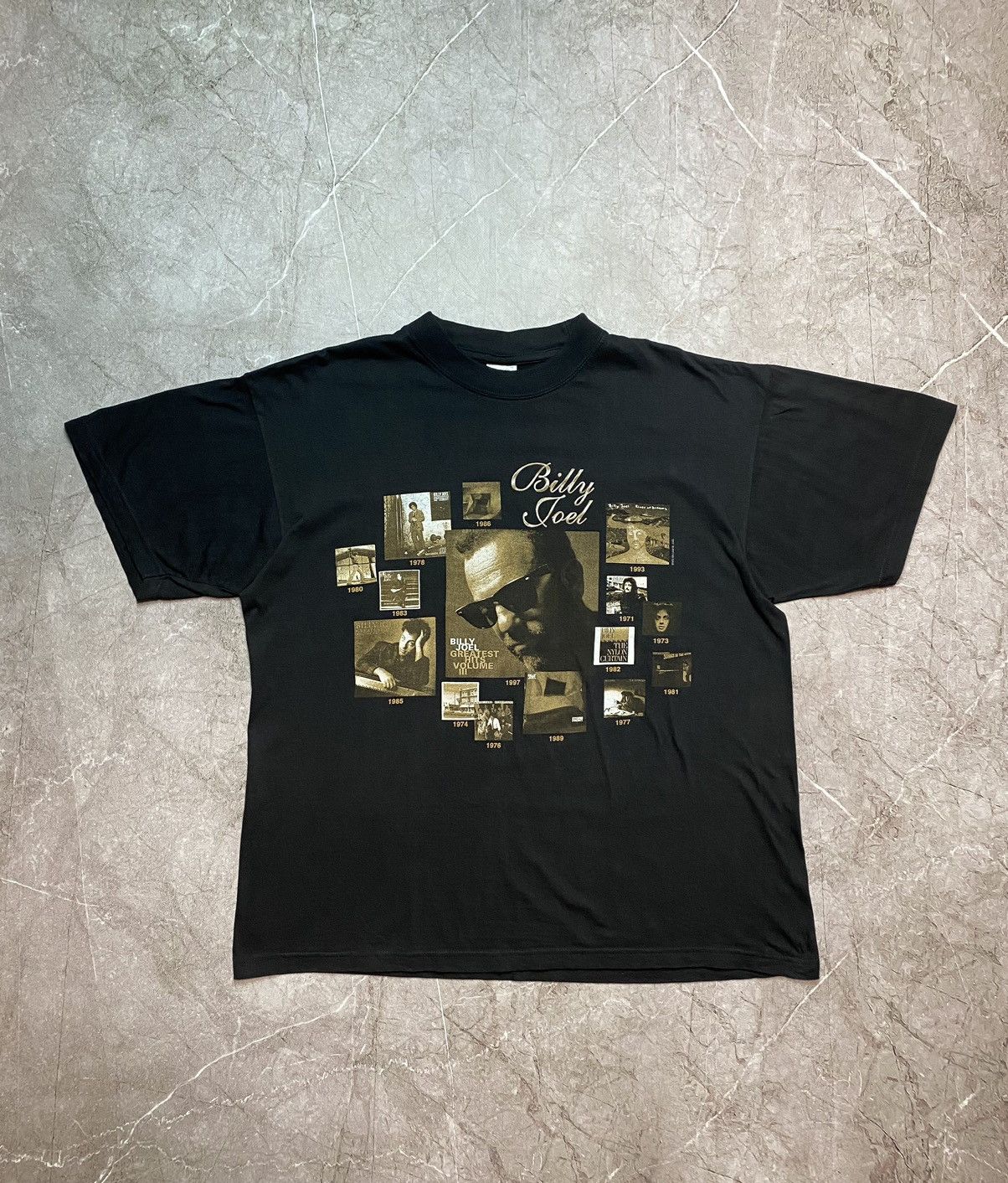 Band Tees × Vintage Elton John Billy Joel vintage 1998 tour face to face t shirt Size US L / EU 52-54 / 3 - 1 Thumbnail