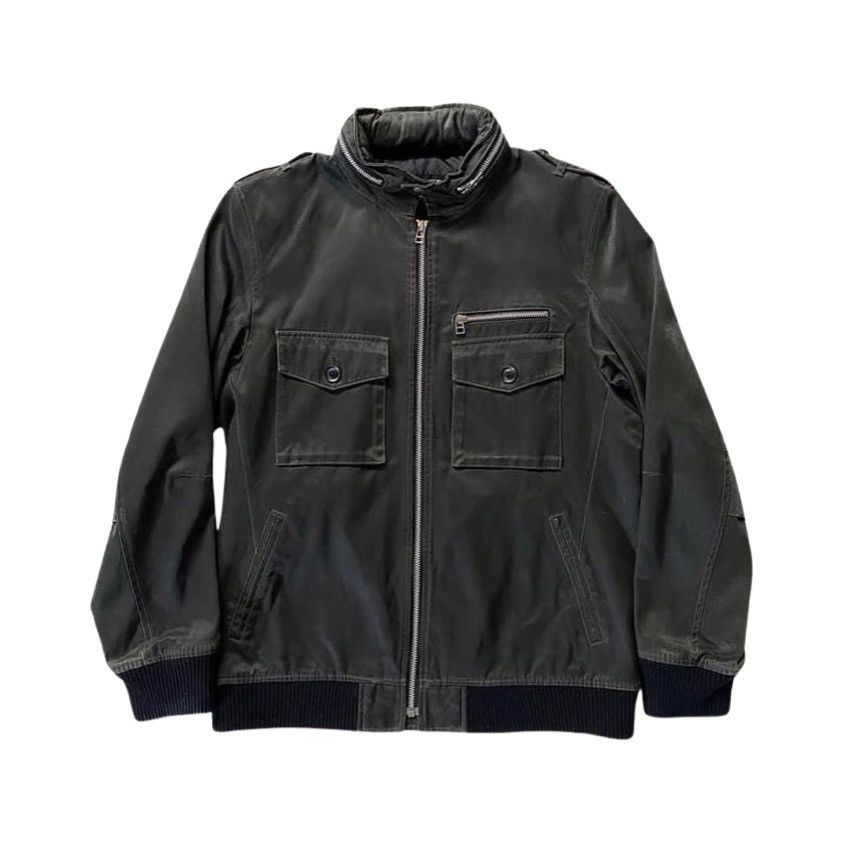 ジャケット・アウター 00s archive ppfm fur 4way gimmick jaket LED RECHWE - 00s archive LED RECHWE fur denim jacketの通販