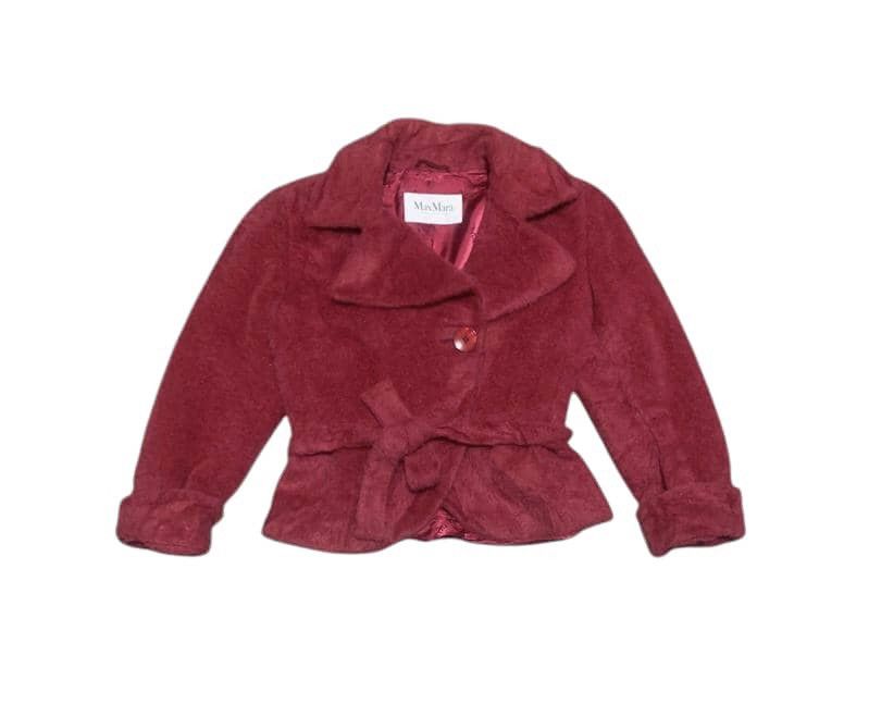 Max Mara Max Mara Double Collar Wool Jacket Size XS / US 0-2 / IT 36-38 - 1 Thumbnail