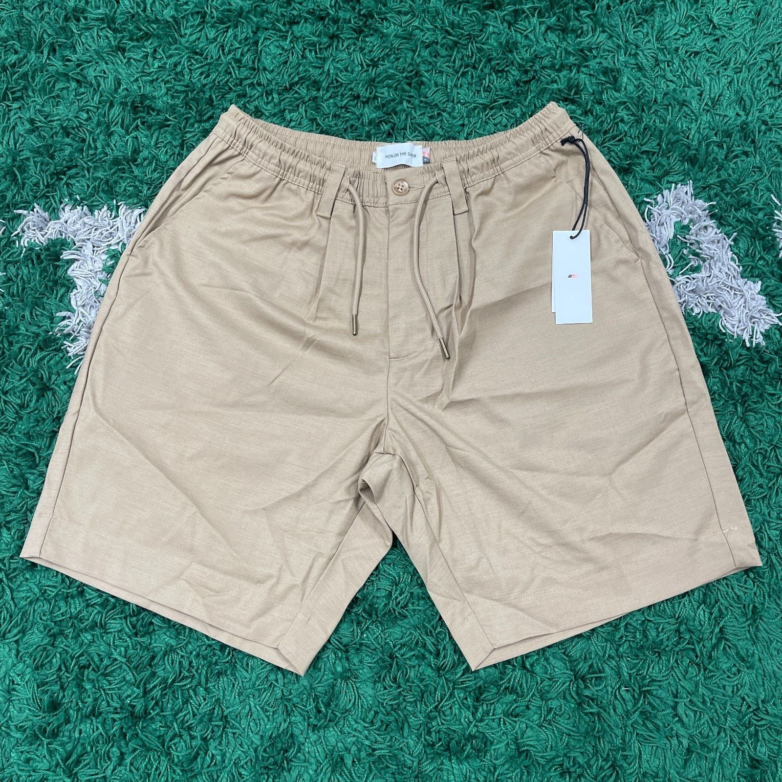 Honor the Gift Honor The Gift Baldwin Wool Blend Tan Brown Casual Shorts Size US 30 / EU 46 - 1 Thumbnail