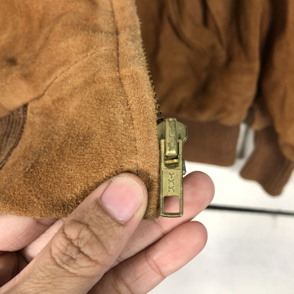 Vintage 🔥VINTAGE GENUINE LEATHER BOMBER JACKET WINNY ROASTER NY Size US M / EU 48-50 / 2 - 18 Thumbnail