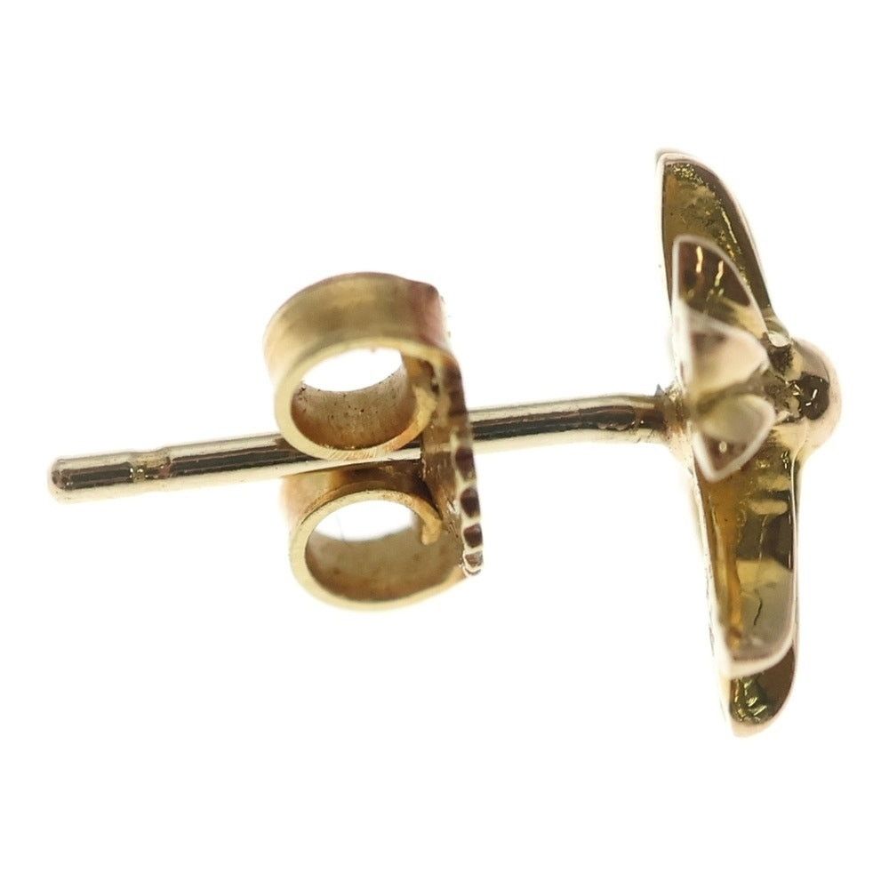 Chrome Hearts CHROME HEARTS 22K Gold Cross Stud Earring Size ONE SIZE - 4 Thumbnail