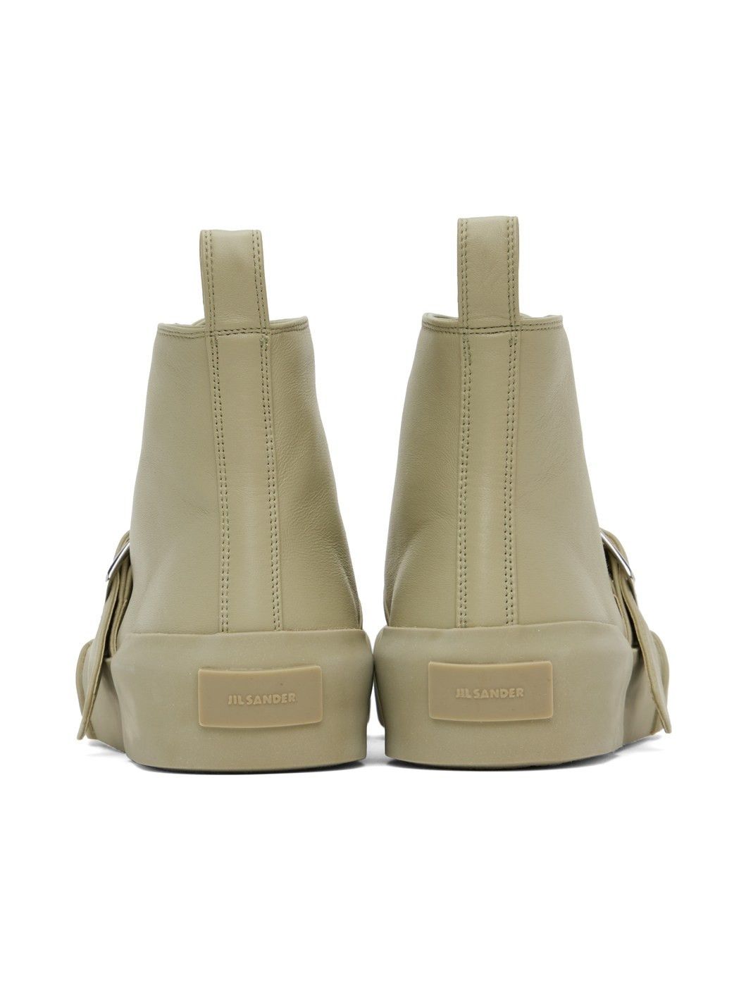 Jil Sander o1y1025 Hi-Top Sneakers in Sage Green Size US 10 / IT 40 - 4 Thumbnail