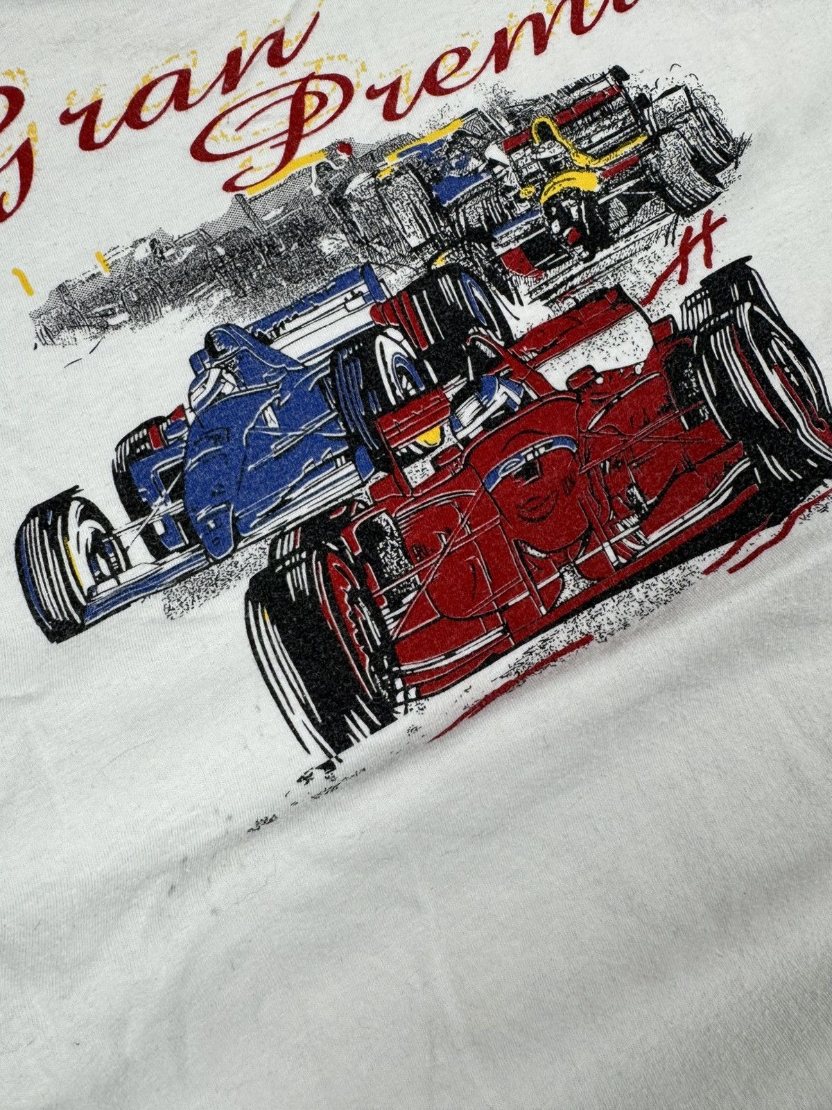 Vintage Vintage 90s Gran Premio formula 1 racing graphic tee Size US XL / EU 56 / 4 - 6 Thumbnail