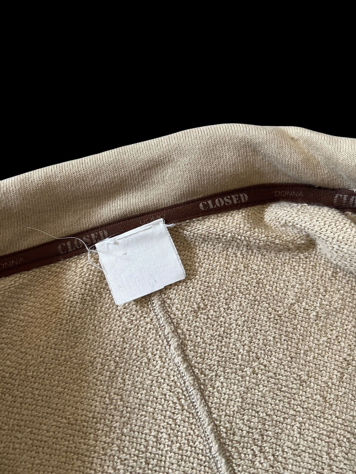 Marithe + Francois Girbaud Vintage Closed MFG Custom Sashiko Stitching Cardigan Size US L / EU 52-54 / 3 - 11 Thumbnail