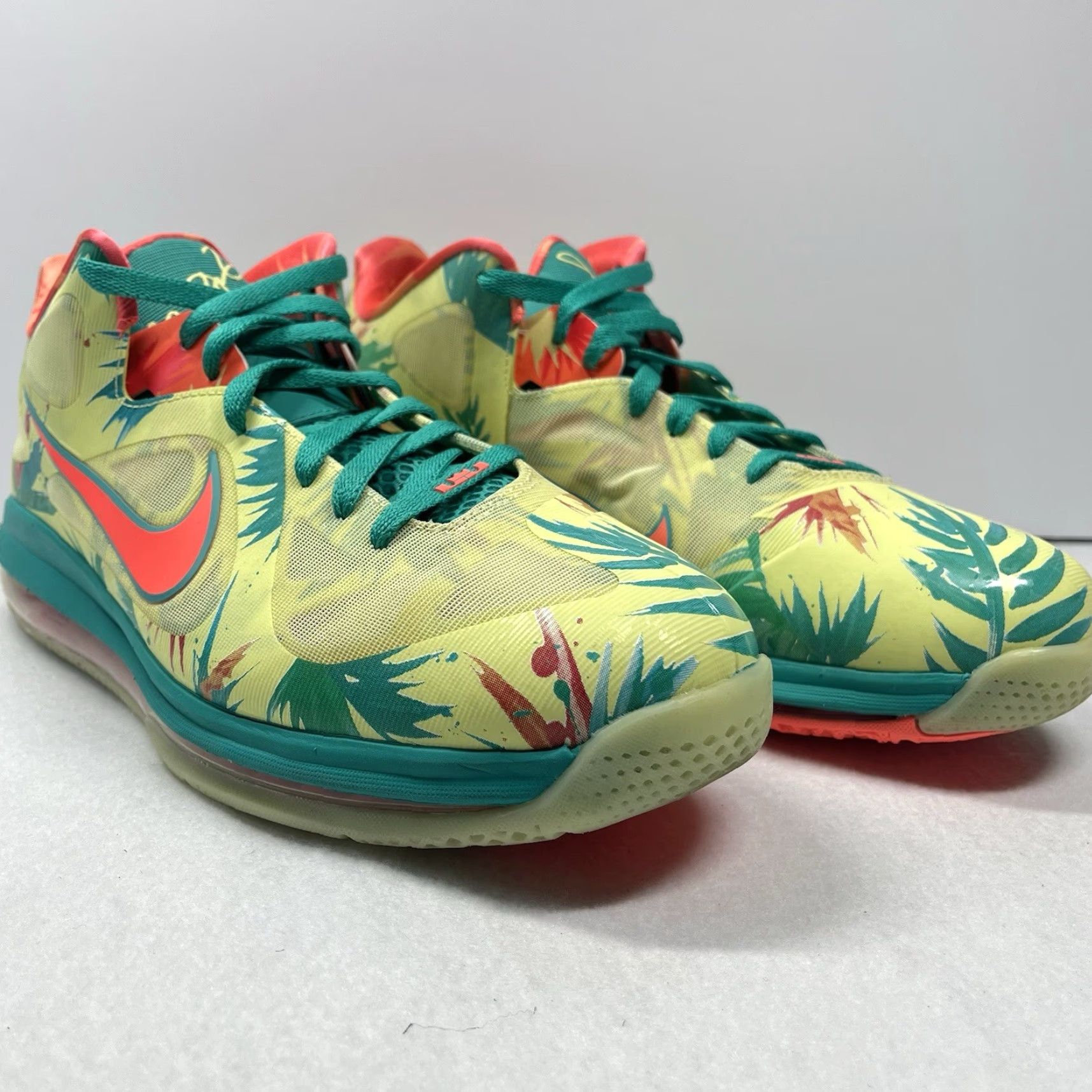 Nike Nike LeBron 9 Low LeBronold Palmer Sneakers Men 12.5 Green DO9355-300 2022 Low Top Athletic ShoesVU Size US 12 / EU 45 - 3 Thumbnail