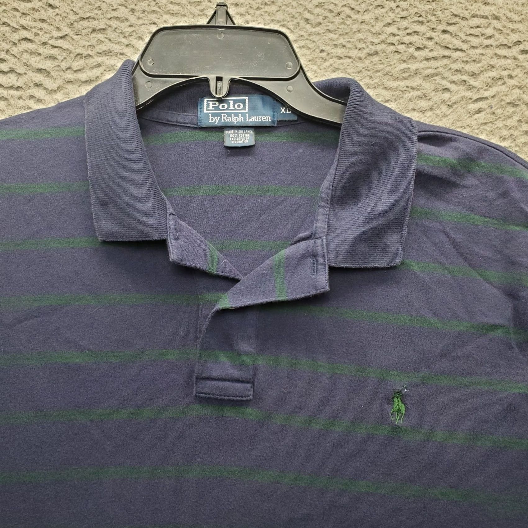 Polo Ralph Lauren Polo Ralph Lauren Golf Polo Shirt Men XL Multi Stripe High Low Slit Pony Logo Size US XL / EU 56 / 4 - 7 Thumbnail