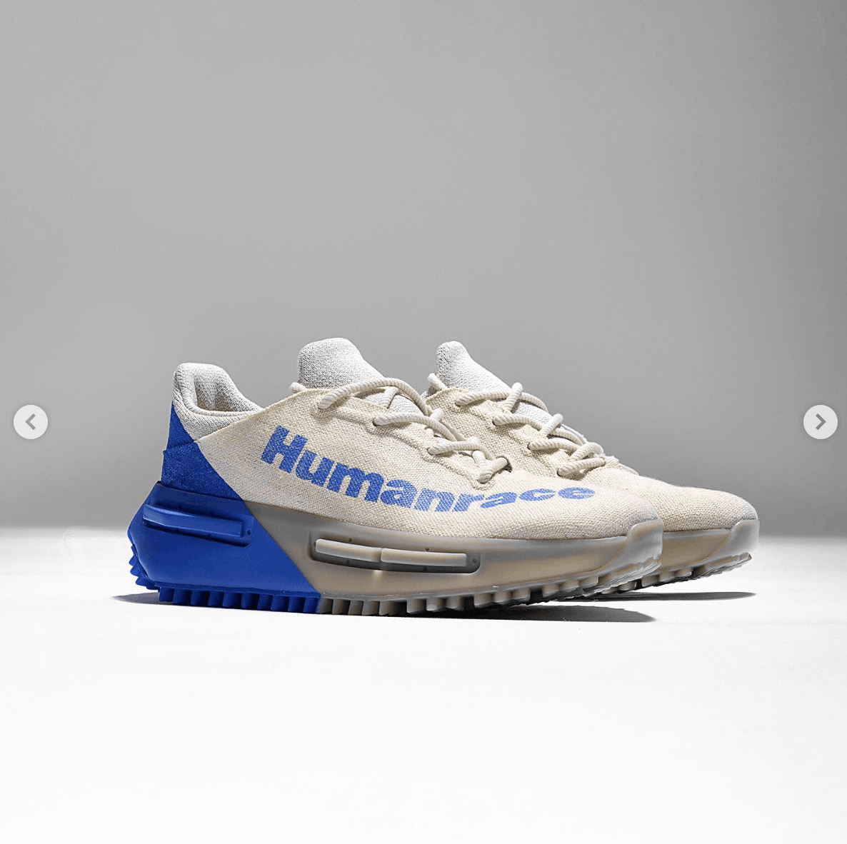 Adidas × Pharrell Pharrell Humanrace NMDs Blue Size US 12 / EU 45 - 17 Thumbnail