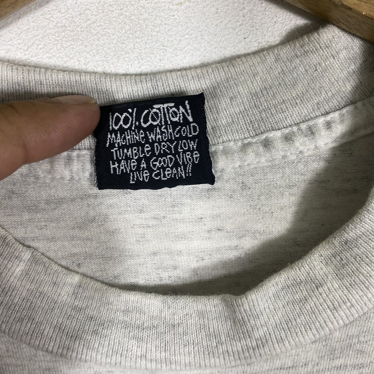 Stussy × Vintage Vintage 90s Stussy Rasta L Size Grey Colour Single Stitch Size US L / EU 52-54 / 3 - 8 Thumbnail