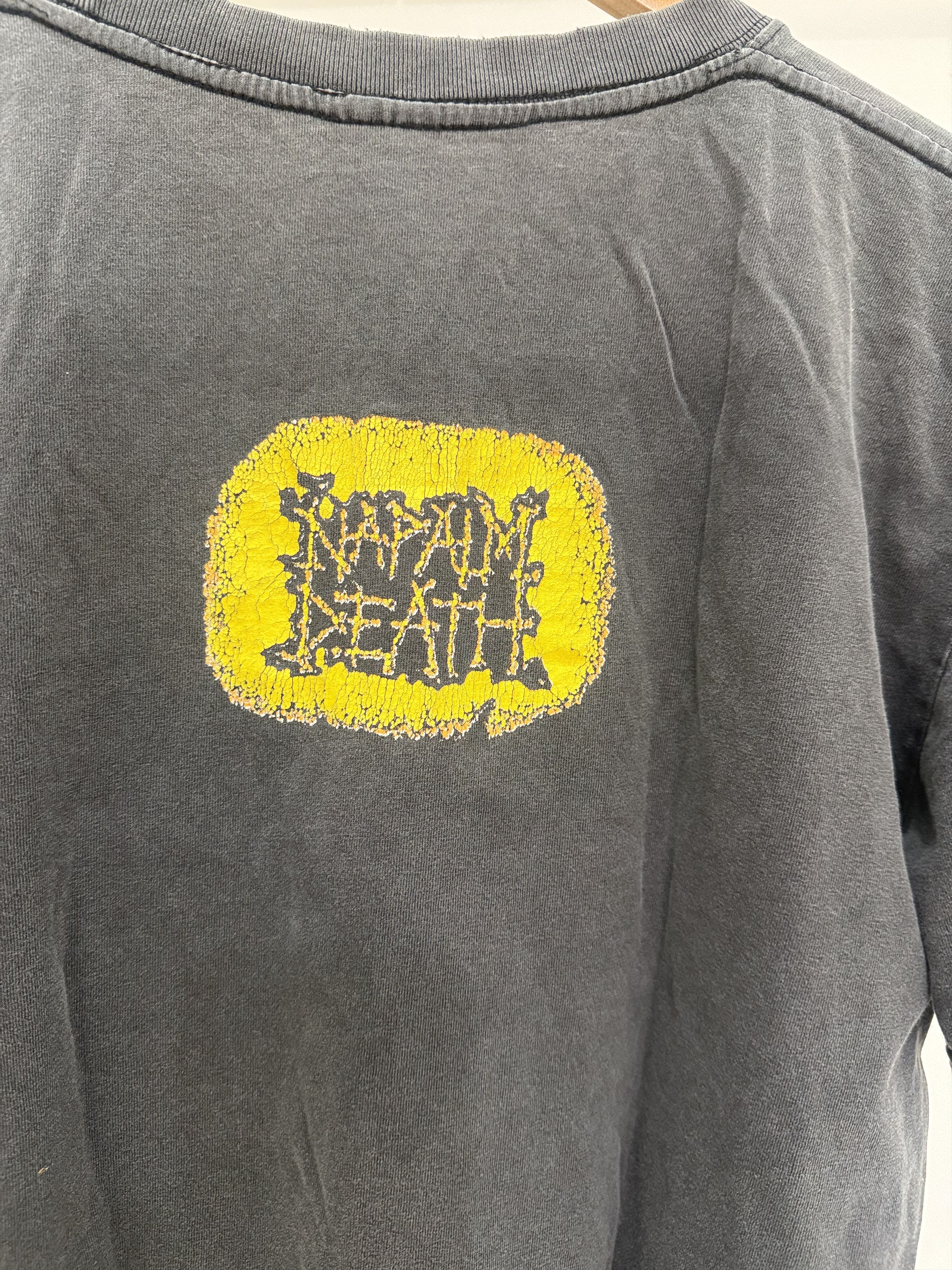 Band Tees Napalm Death Thrashed Vintage Faded Shirt Size US M / EU 48-50 / 2 - 7 Thumbnail