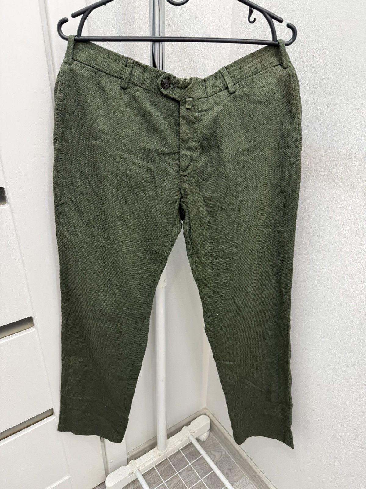 Caruso Caruso Cotton Chino Pants Size US 34 / EU 50 - 1 Thumbnail