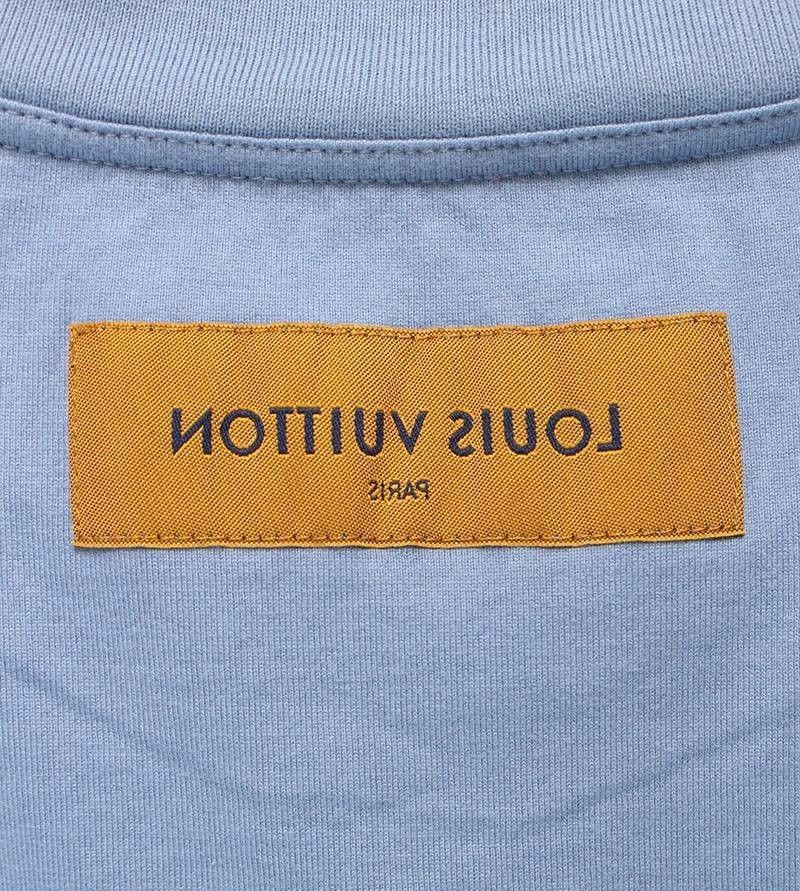 Louis Vuitton Embossed LV Logo T-shirt Short Sleeve Tee