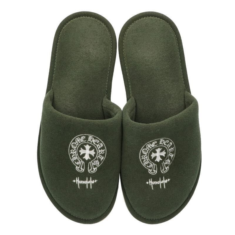 Chrome Hearts Chrome Hearts Honolulu Horseshoe Embroidery Slippers Size US 8 / EU 41 - 4 Thumbnail