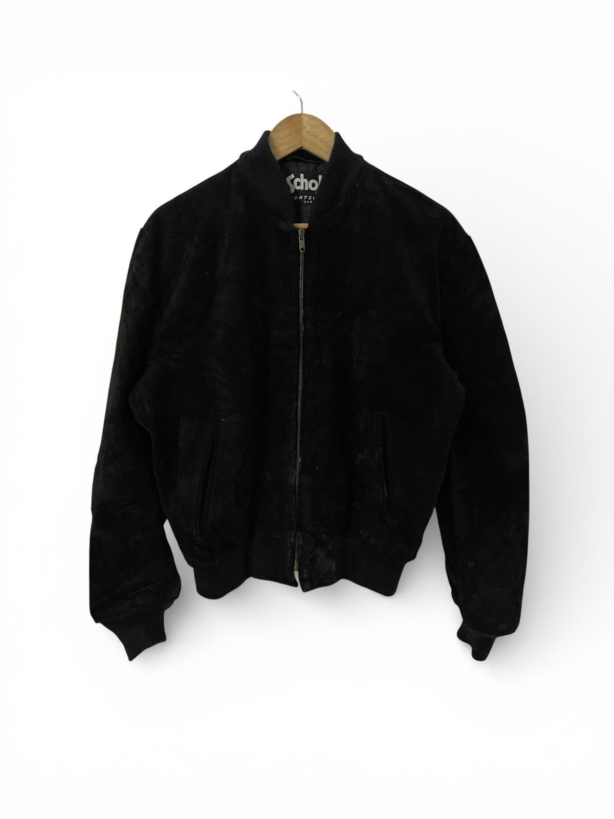 Schott Vintage 90s Schott Leather Jacket Size US L / EU 52-54 / 3 - 1 Thumbnail