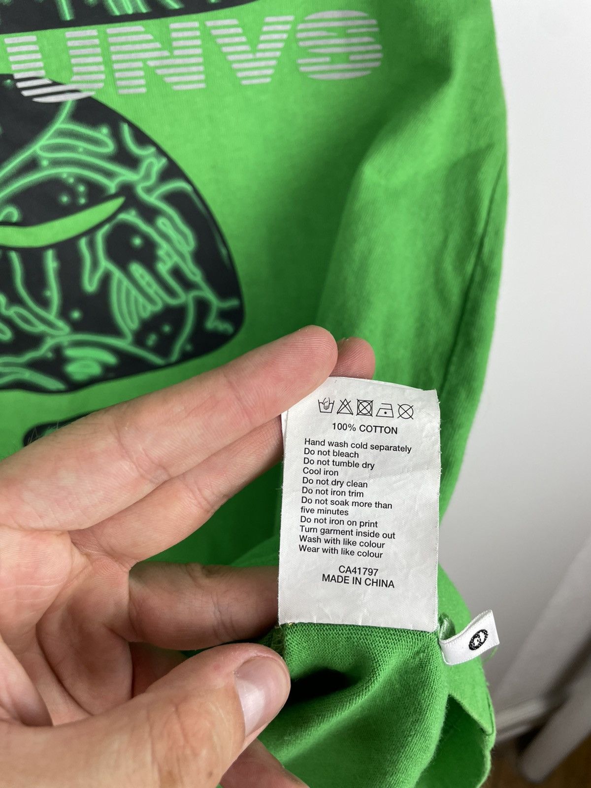Aape × Bape Aape by A Bathing Ape BAPE UNVS Big Logo Green Size S Size US S / EU 44-46 / 1 - 12 Thumbnail