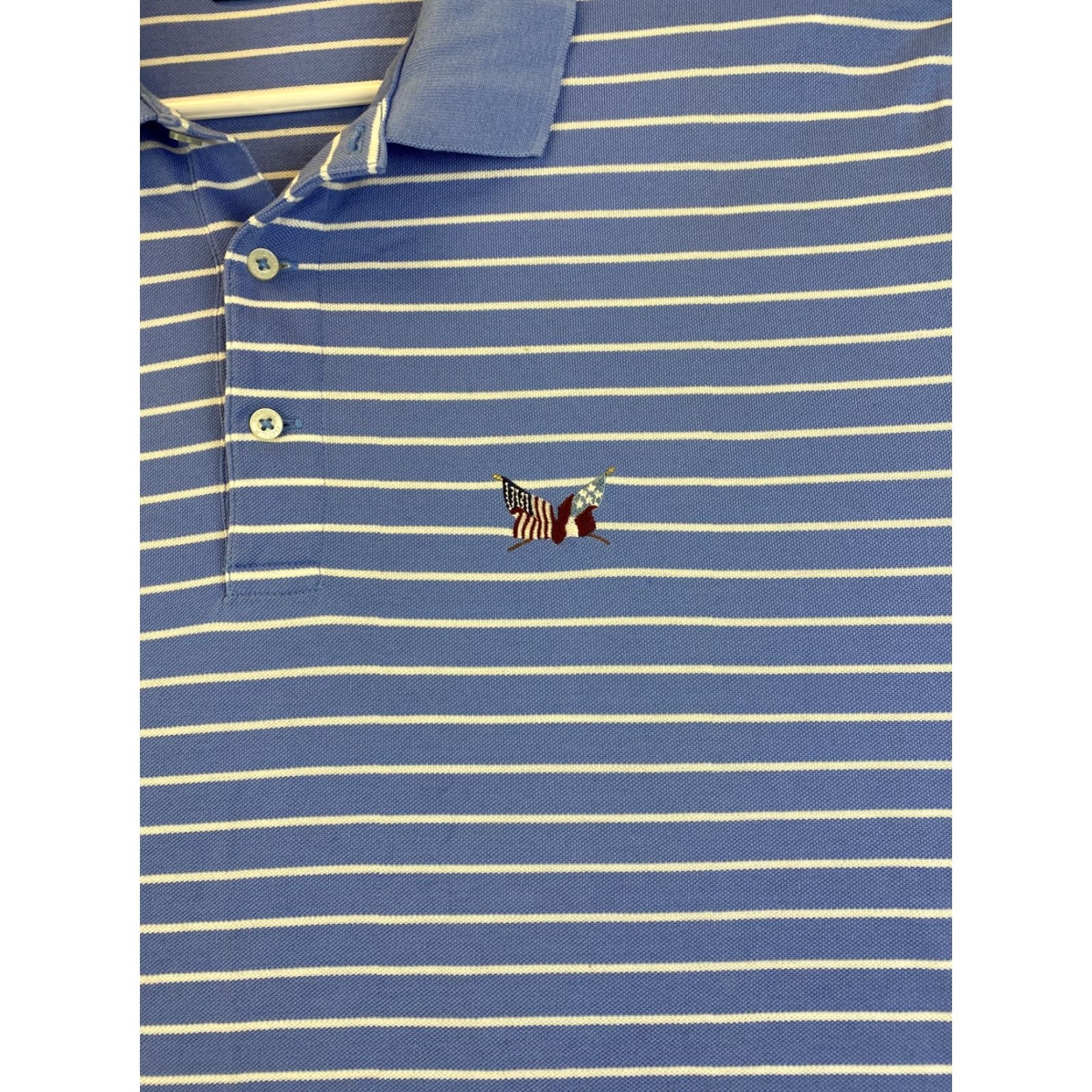 Polo Ralph Lauren Polo Ralph Lauren Men’s Adult Size 2XL Polo Golf Blue Cotton Short Sleeve /78-41 / Basic / See Pictures Size US XXL / EU 58 / 5 - 2 Thumbnail