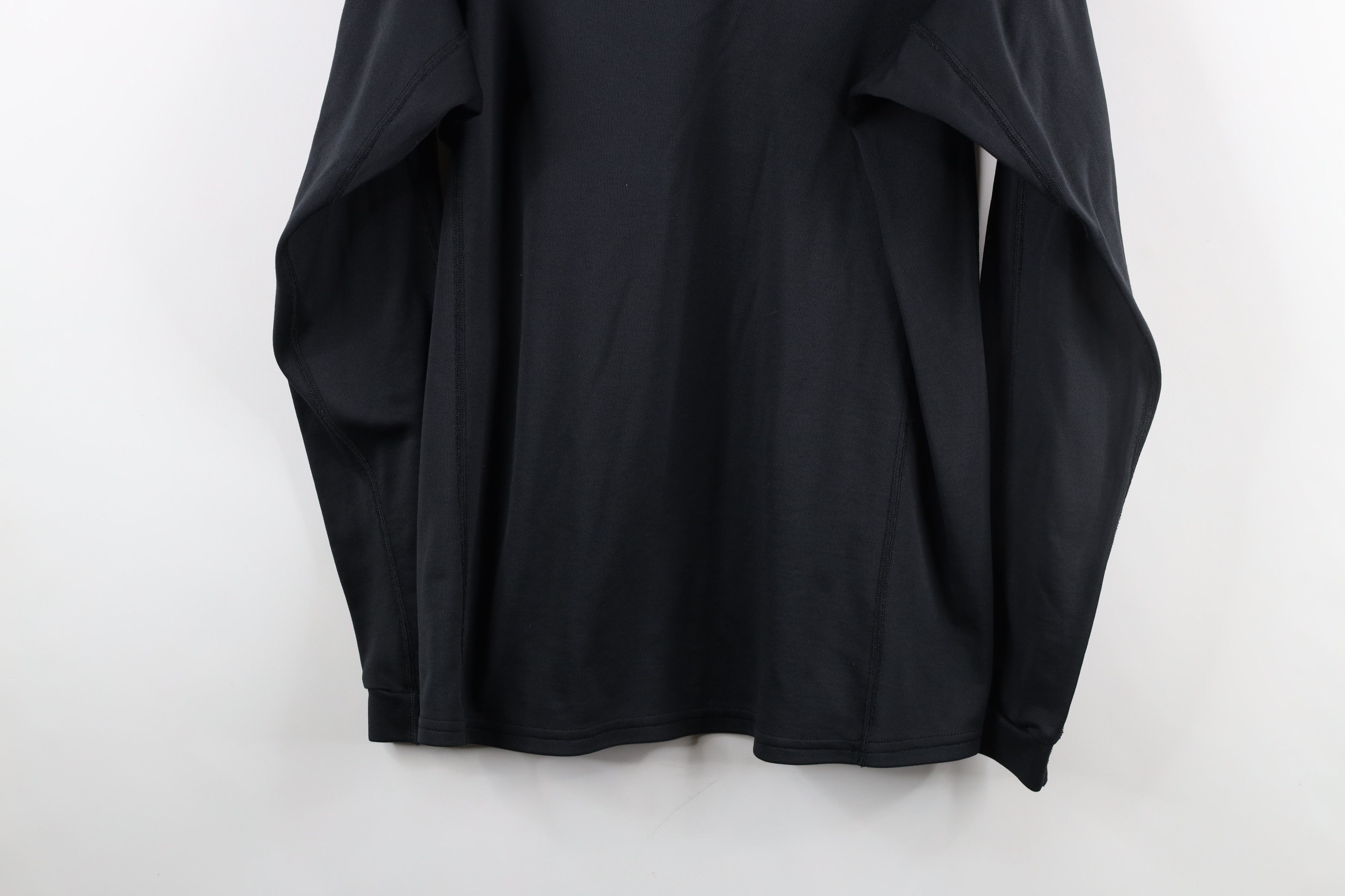Nike × Vintage Vintage 90s Nike Mini Swoosh Half Zip Knit Top Jacket USA Size L / US 10 / IT 46 - 12 Thumbnail