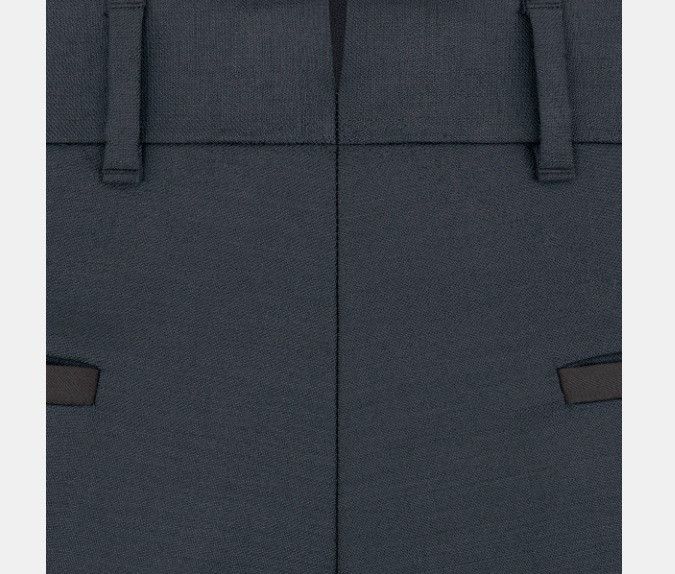 Dior o1w1db11124 Wool Mohair Twill Pant in Blue Size US 30 / EU 46 - 4 Thumbnail