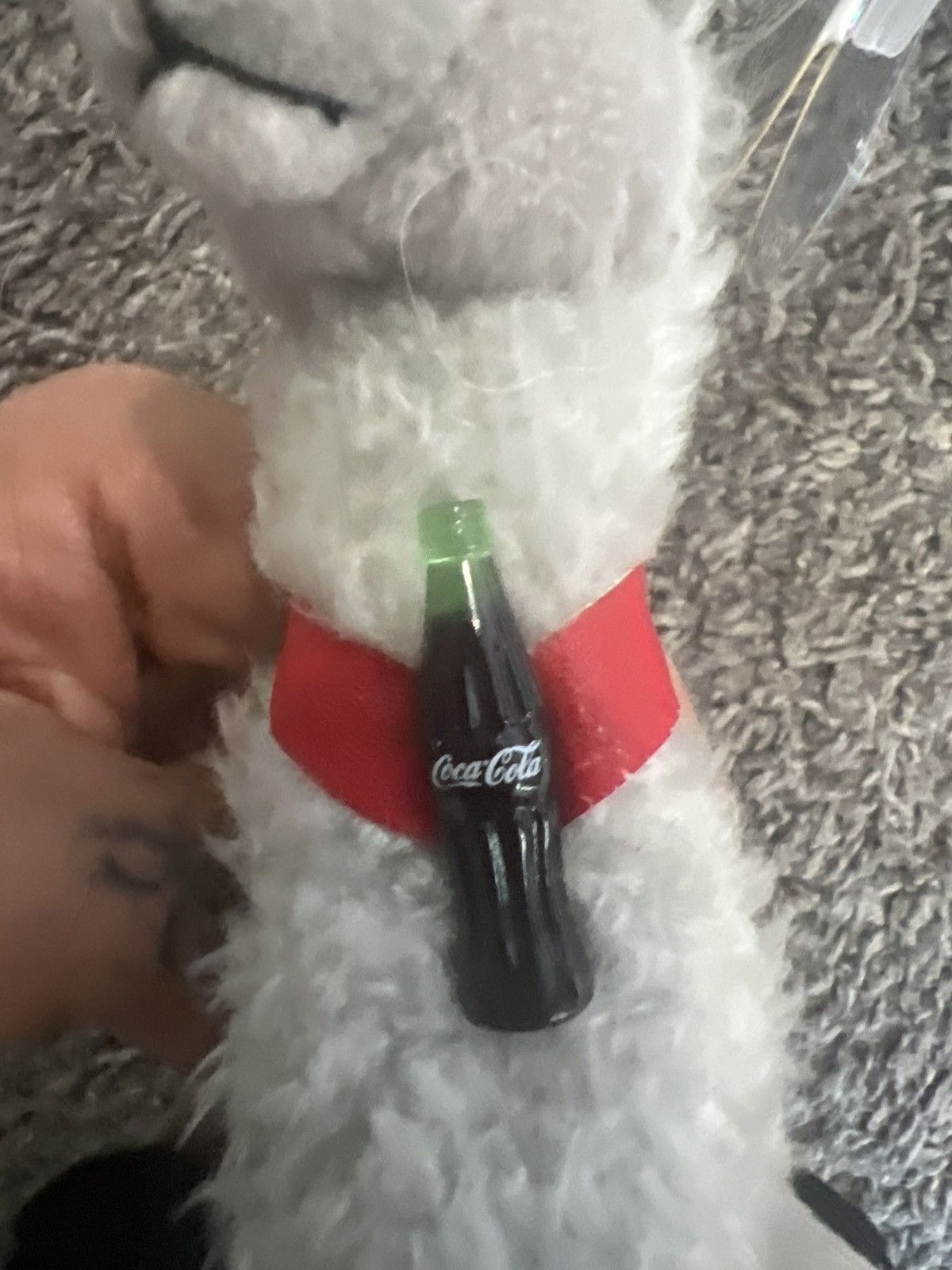 Coca Cola 1999 Coca-Cola Laffs The Llama Bean Bag Size ONE SIZE - 3 Thumbnail