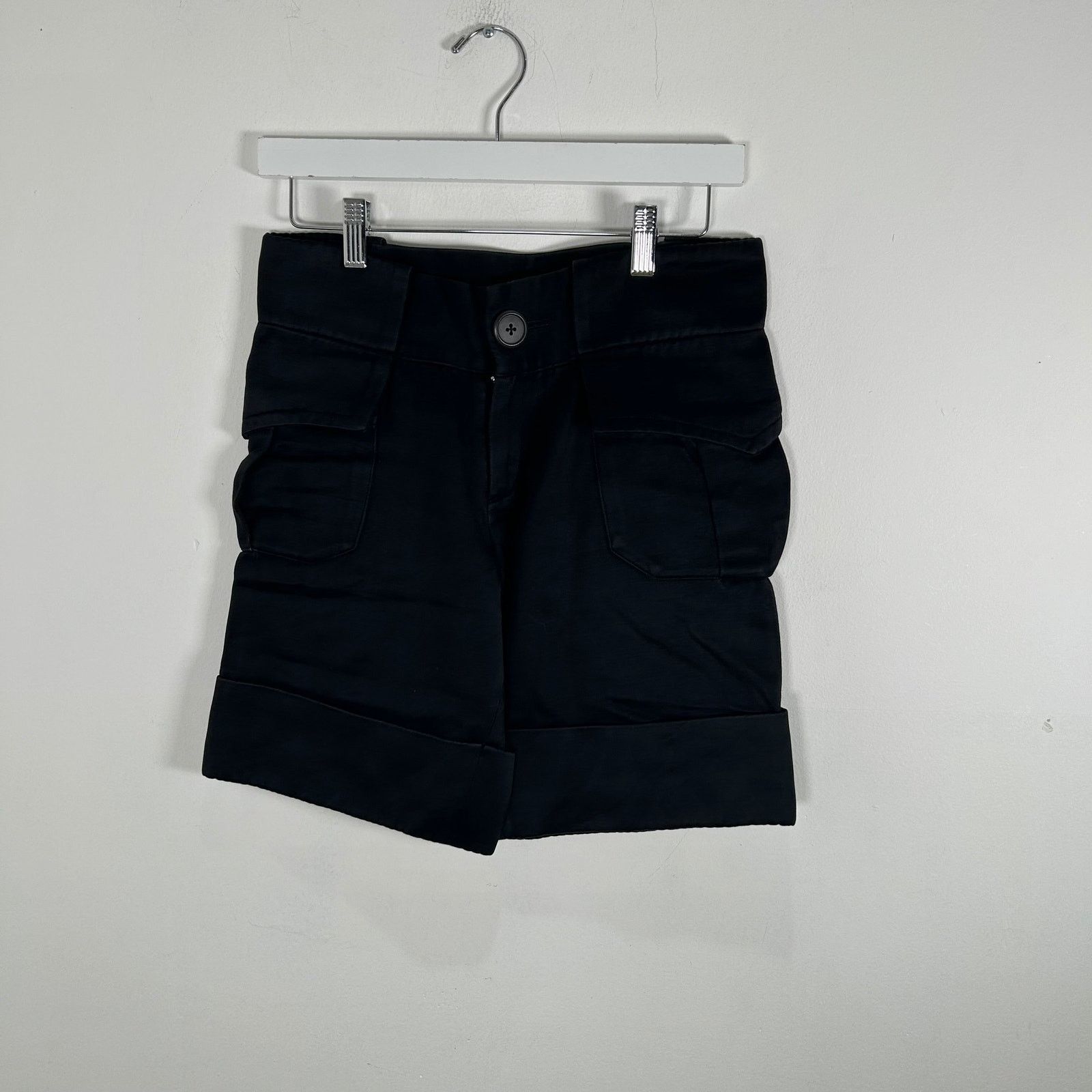 Limi Feu Limi Feu Black Cargo Shorts Size S Size US 30 / EU 46 - 1 Thumbnail