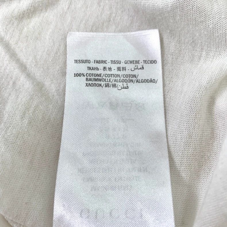 Gucci Gucci White logo printed cotton round-neck short-sleeved T- Size US M / EU 48-50 / 2 - 8 Thumbnail