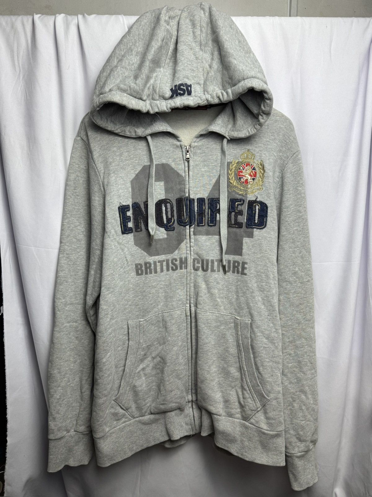 04 Ask Enquired British Culture Hoodie