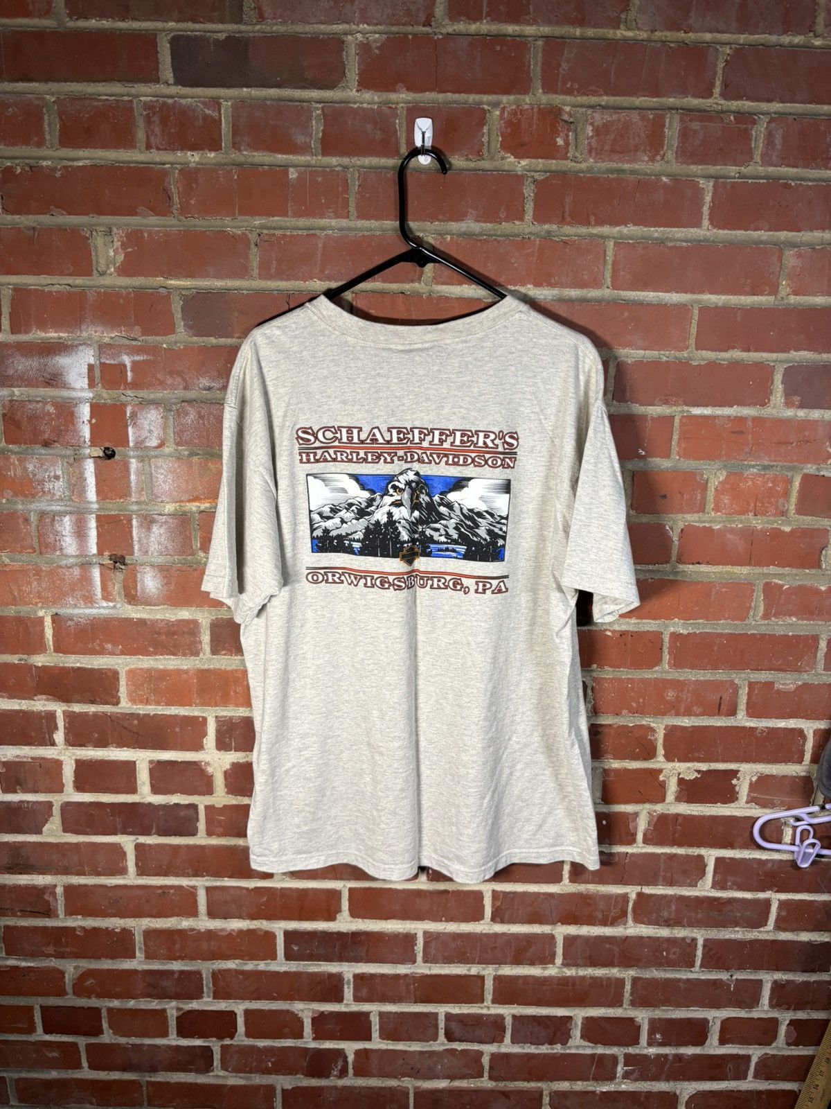 Harley Davidson Vintage Y2k 2001 Harley Davidson Eagle Mountain Shirt Sz XL Size US XL / EU 56 / 4 - 5 Thumbnail