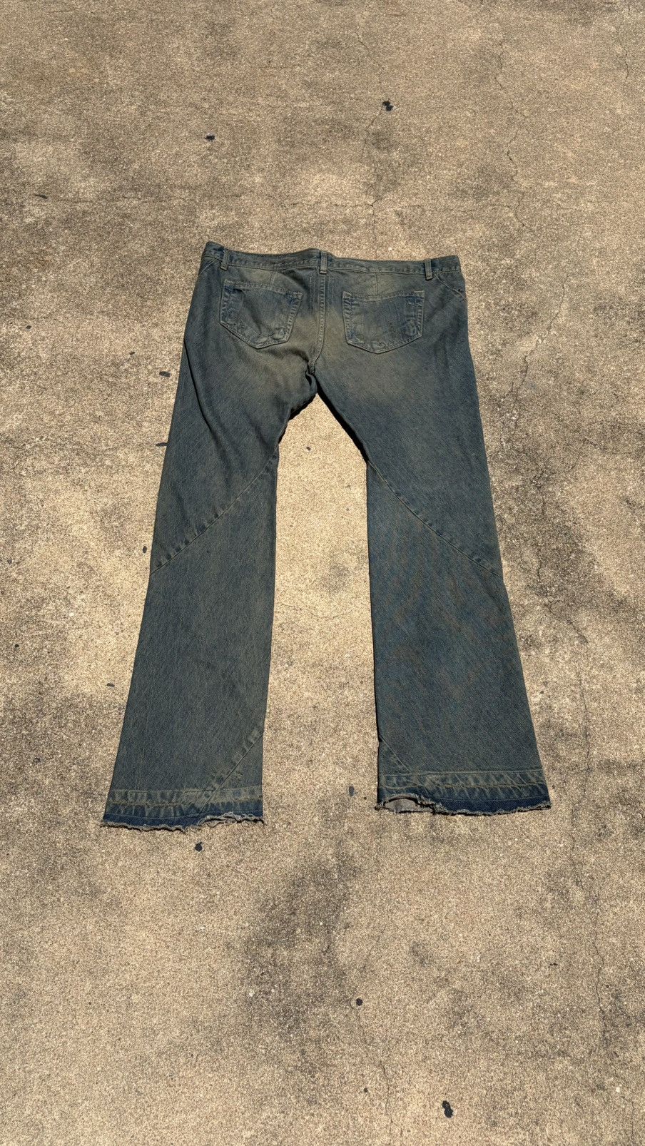 Rick Owens Rick Owens DRKSHDW Olmar and Mirta spiral jeans Size US 36 / EU 52 - 2 Thumbnail