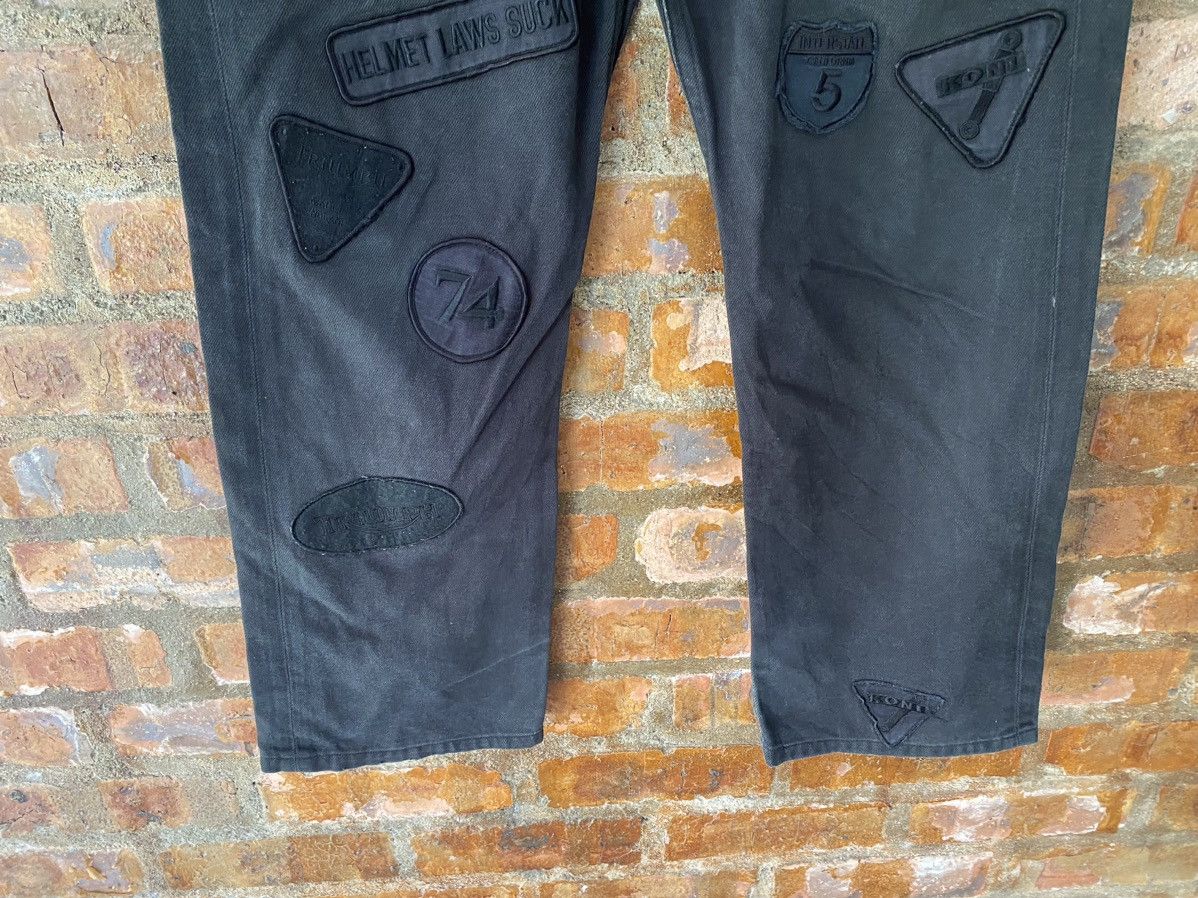 Comme des Garcons Homme Plus 2002 Junya Watanabe "Motorcycle Patch" denim Size US 33 - 5 Thumbnail