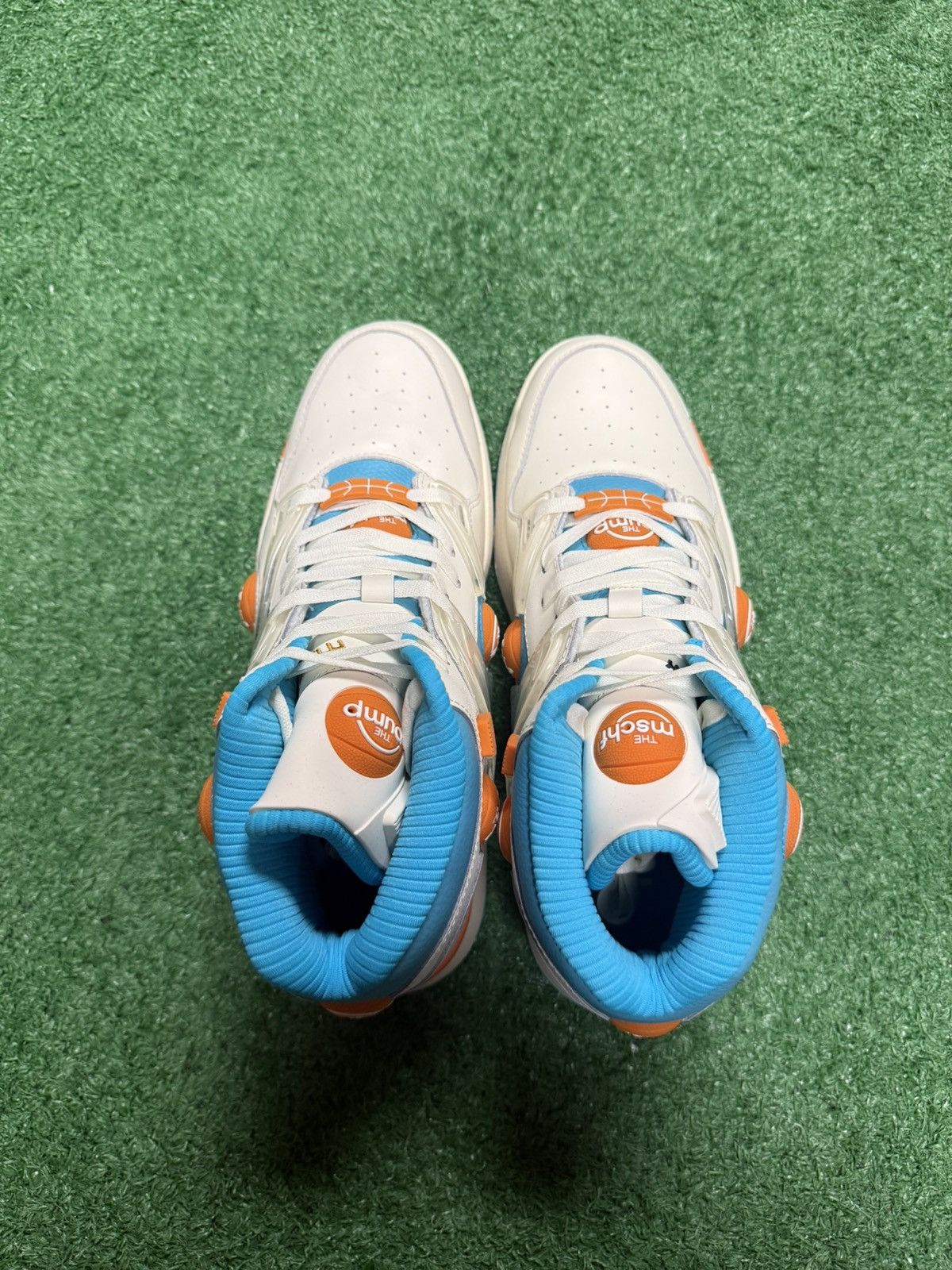 MSCHF Reebok x mschf “the pump” high tops Size US 11 / EU 44 - 2 Thumbnail