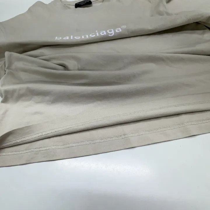 Balenciaga Balenciaga Balenciaga Logo Print Short Sleeve TShirt -2507 Size US XS / EU 42 / 0 - 9 Thumbnail