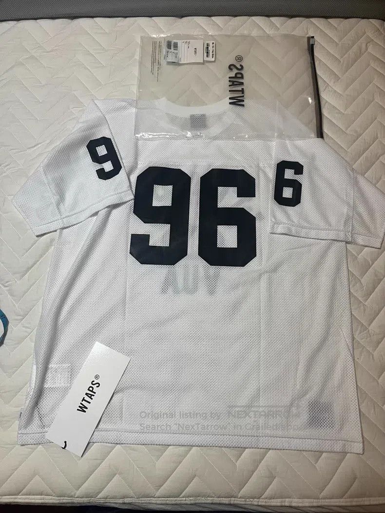 Wtaps Wtaps Letter mesh sports short-sleeve jersey T-shirt, whit Size US L / EU 52-54 / 3 - 2 Thumbnail