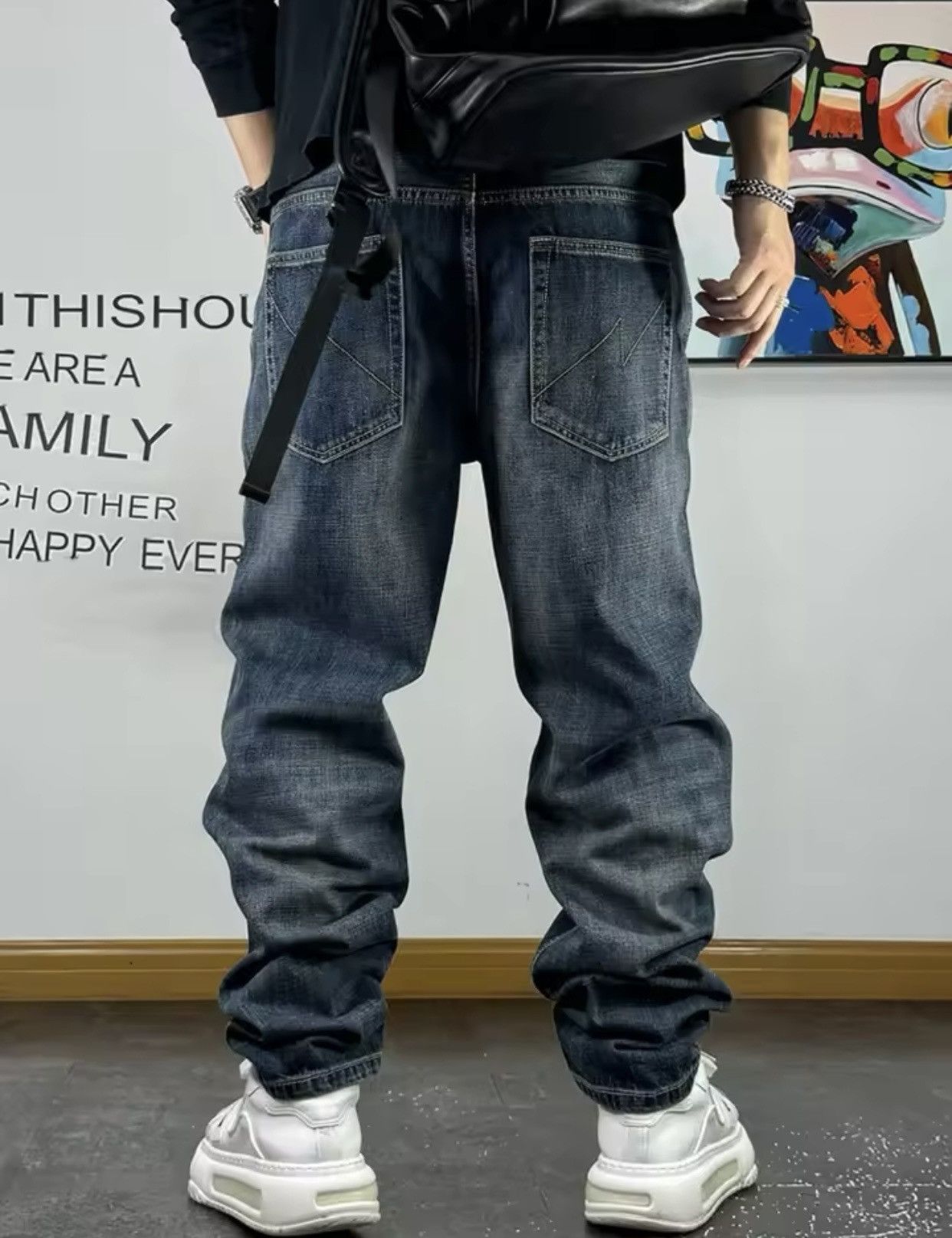 Denime × Vintage American High Quality Patch Ripped Jeans Size US 31 - 2 Thumbnail