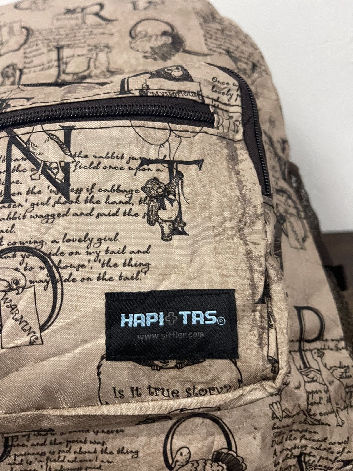Japanese Brand Unisex HAPI+TAS Fullprint nylon bagpack Size ONE SIZE - 9 Thumbnail