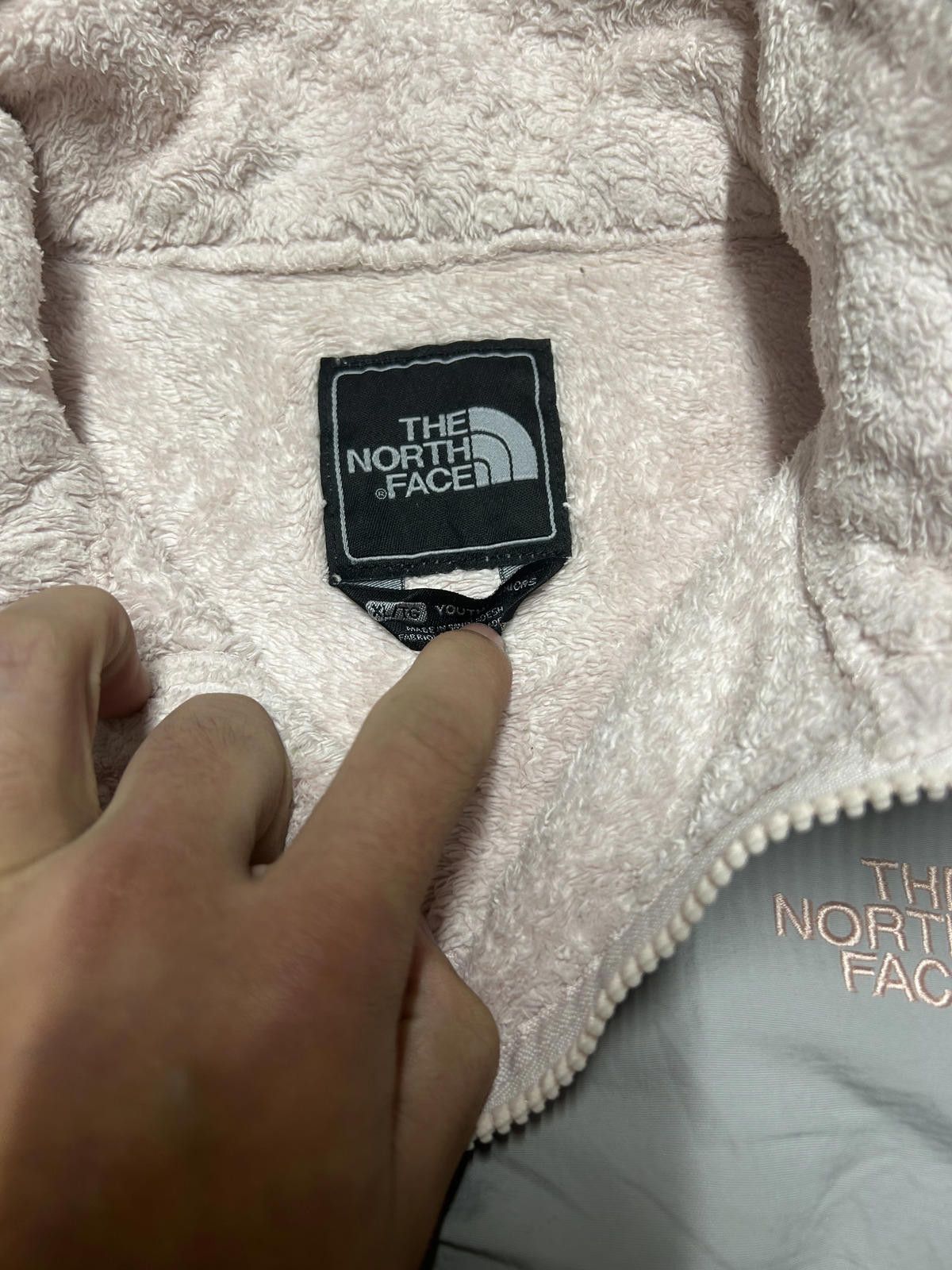 The North Face The North Face Fleece Jacket - Grey & Cream Size US XL / EU 56 / 4 - 5 Thumbnail