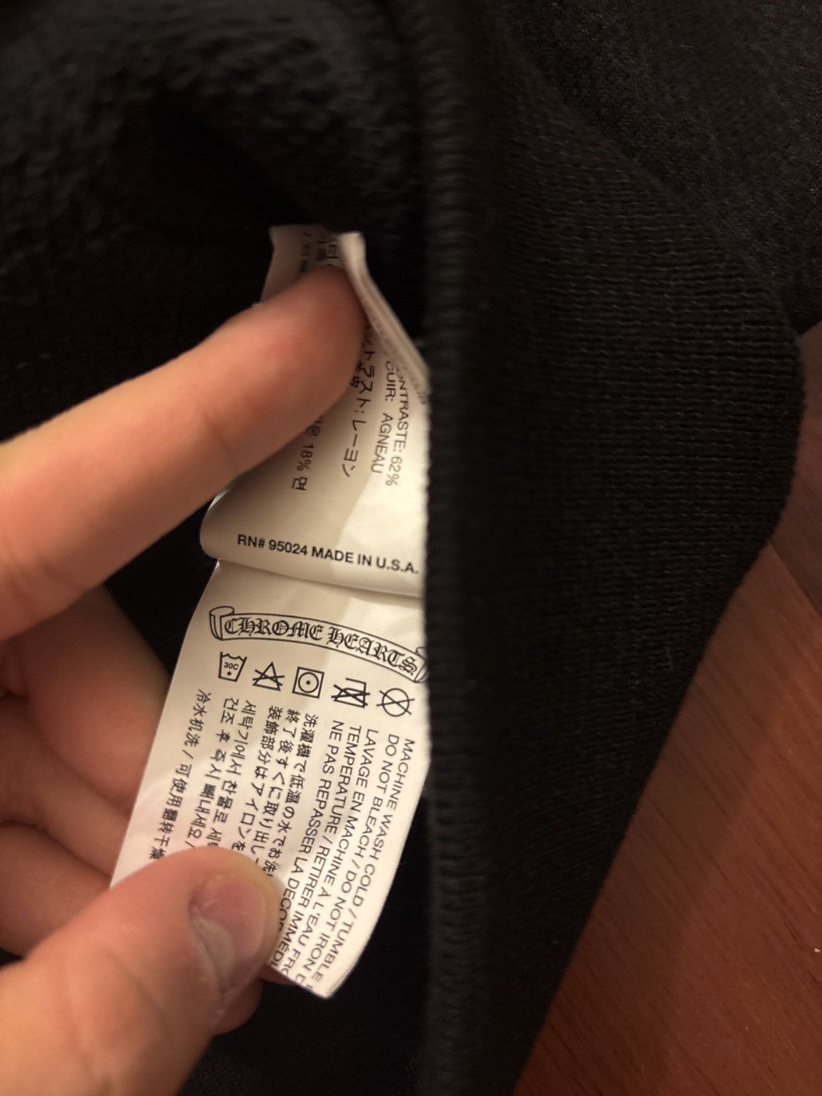 Chrome Hearts × Matty Boy Chomper hoodie Size US L / EU 52-54 / 3 - 11 Thumbnail