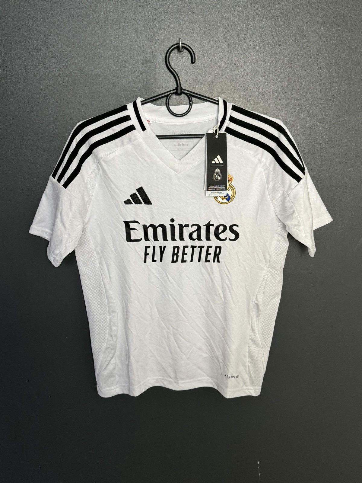 Adidas KIDS New Real Madrid 24/25 Home Mbappe Football Jersey Size US XS / EU 42 / 0 - 2 Thumbnail