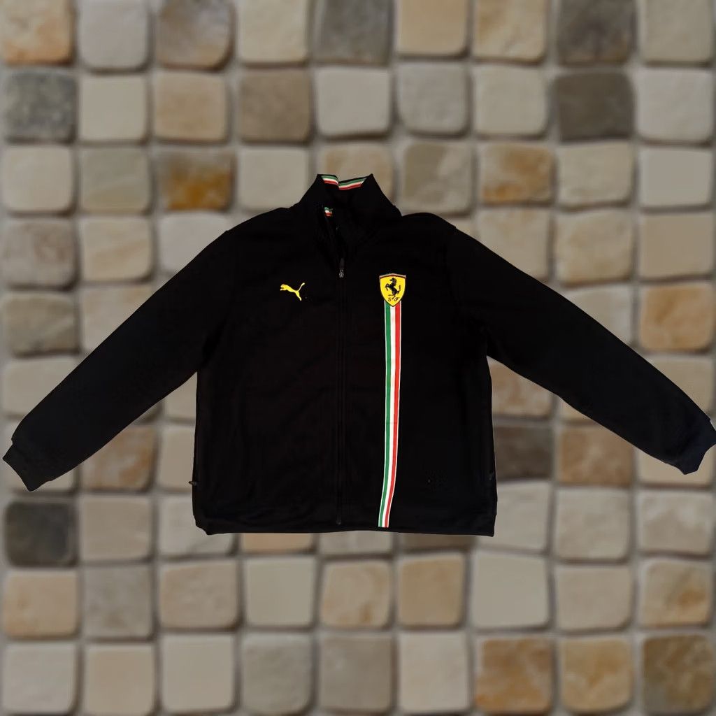 Puma Vintage Puma Scuderia Ferrari Full Zip Racing Track Sweatshirt Jacket 2XL Size US XXL / EU 58 / 5 - 1 Thumbnail