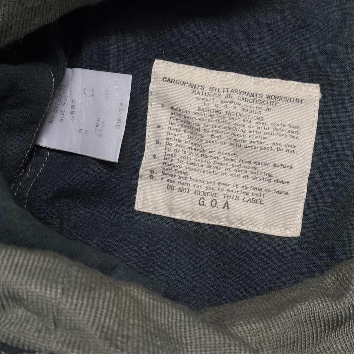 GOA Early 2000s G.O.A 3D Pockets Flare Pants Size US 34 / EU 50 - 5 Thumbnail