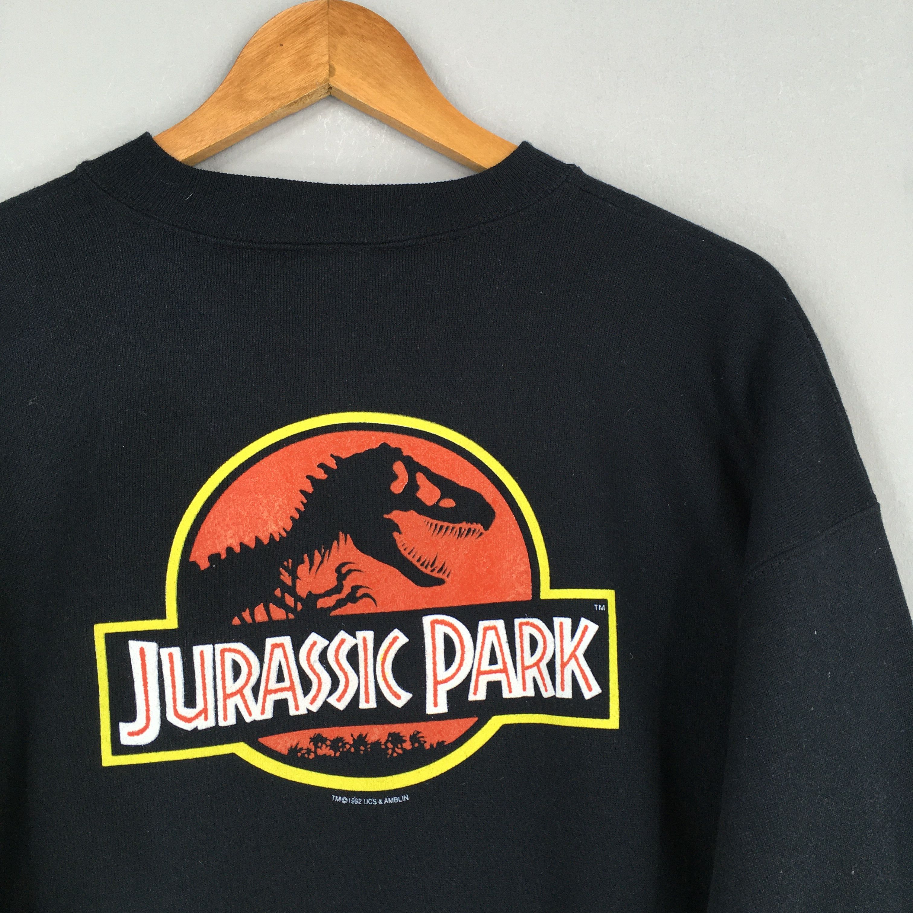 Vintage Vintage 90s Jurassic Park Sci Fi Movies Sweatshirt XLarge Size US XL / EU 56 / 4 - 9 Thumbnail