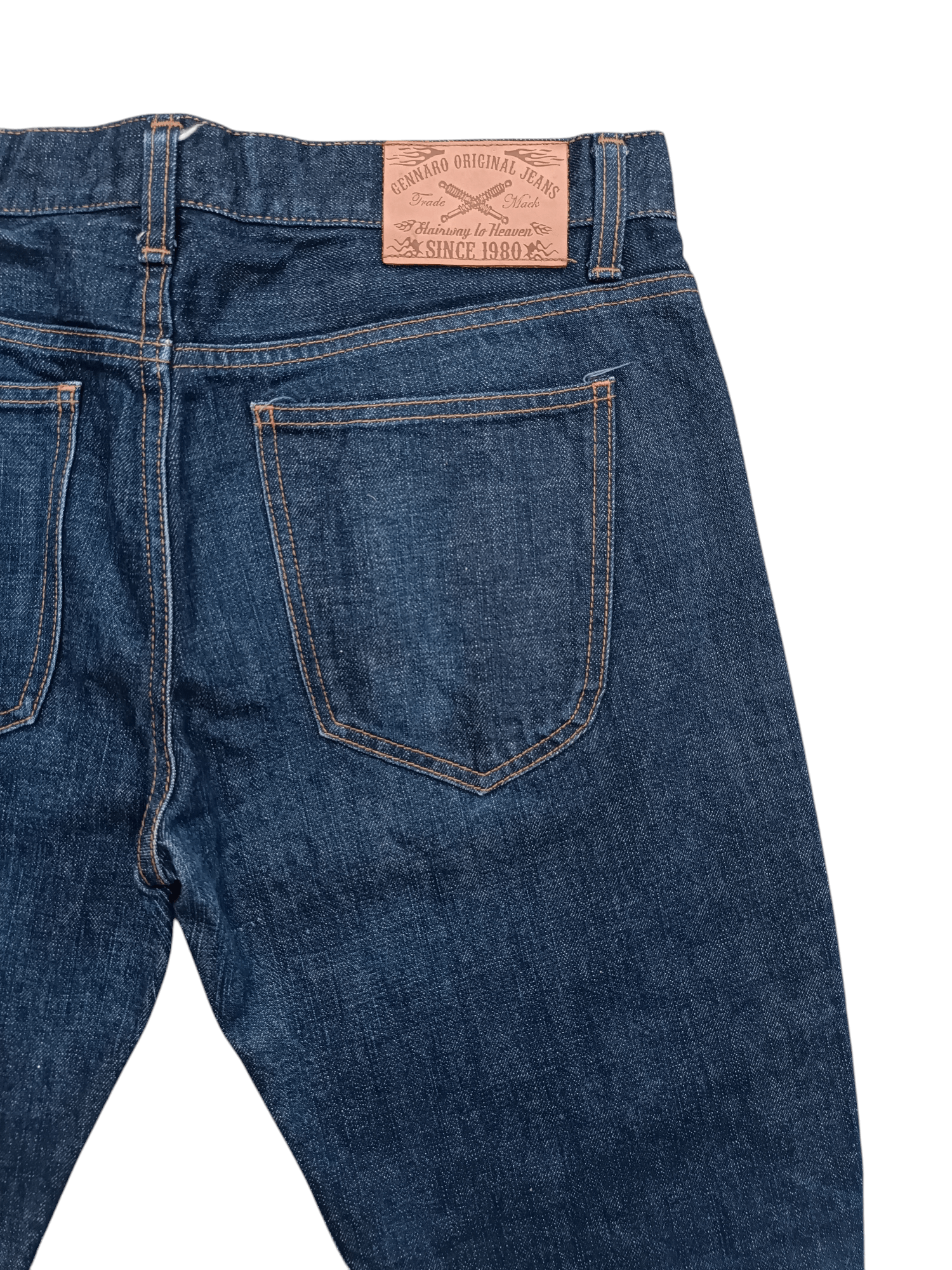 Japanese Brand FLARED💥GENNARO TWISTED LEG DENIM PANT Size US 34 / EU 50 - 17 Thumbnail