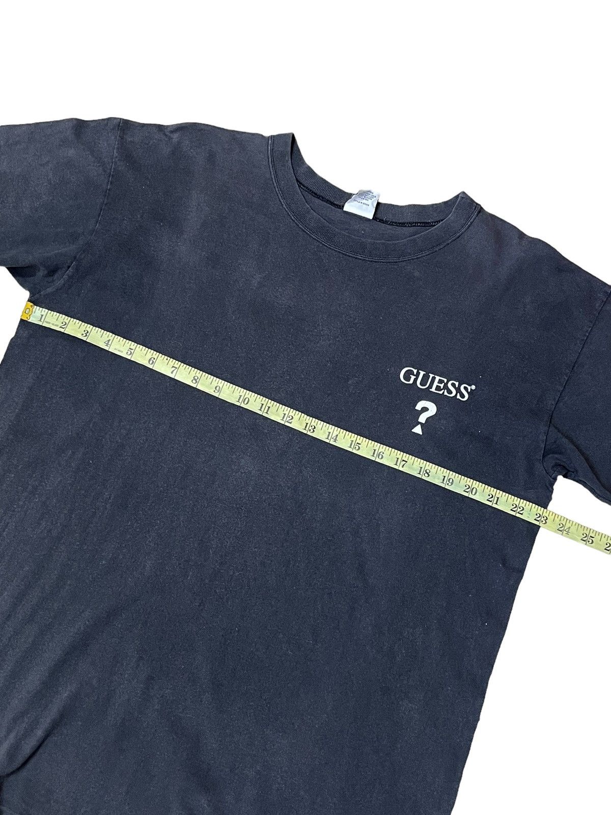 Guess GRAIL🔥VINTAGE 90s GUESS BIG LOGO SPELLOUT T SHIRT Size US XL / EU 56 / 4 - 7 Thumbnail