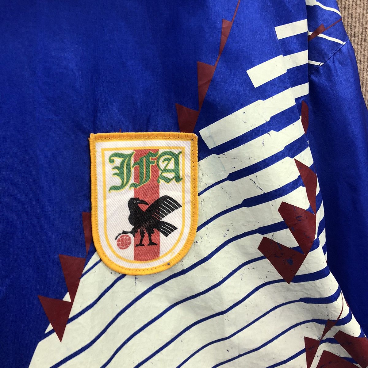 Vintage Vintage 94 JAPAN Football Association Parka Long Jacket Size US XL / EU 56 / 4 - 6 Thumbnail
