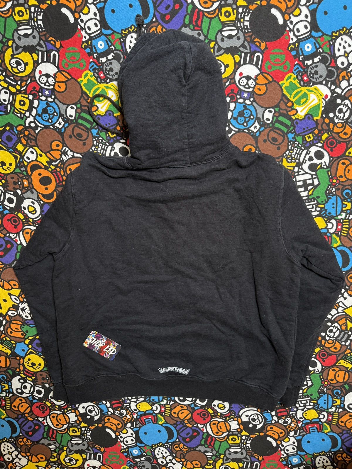 Chrome Hearts Chrome Hearts Black Script Logo Thermal Hoodie Size US S / EU 44-46 / 1 - 13 Thumbnail